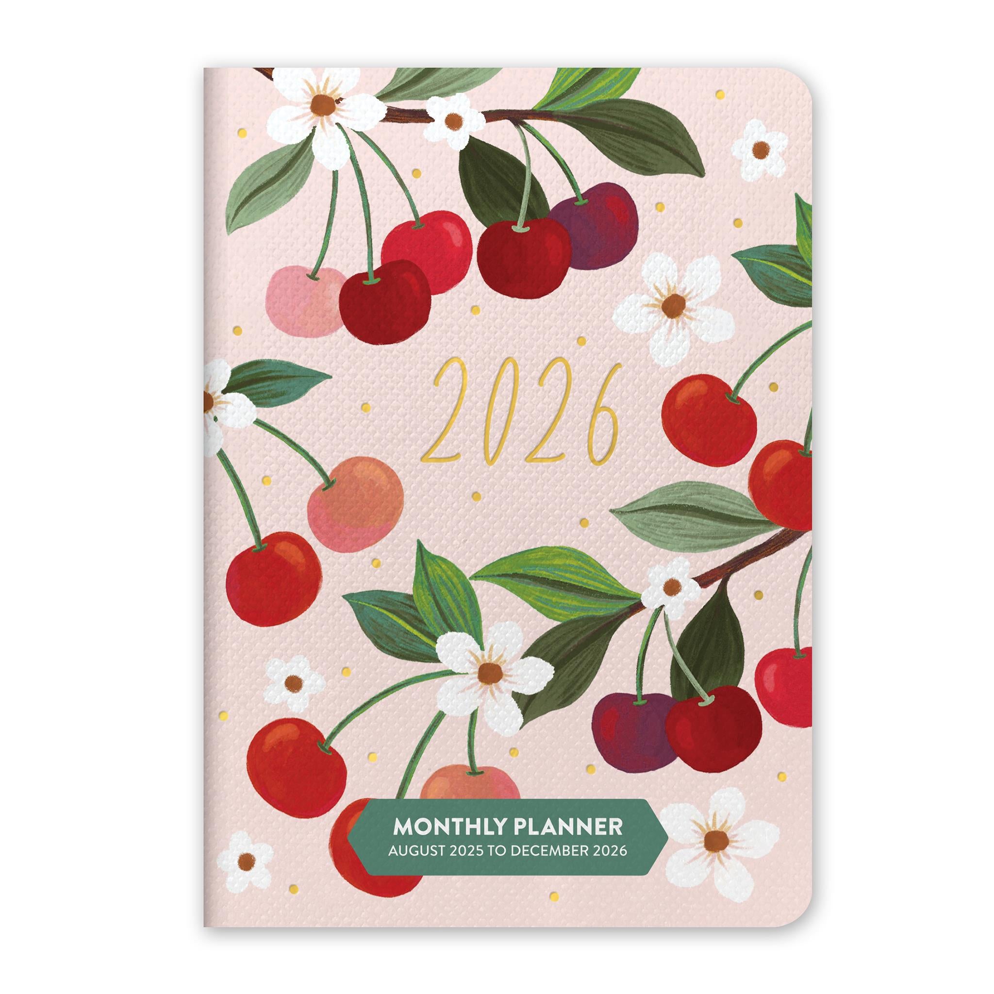 Calendrier de poche mensuel Fruit Flora 2025-2026 - Disponible uniquement en ligne
