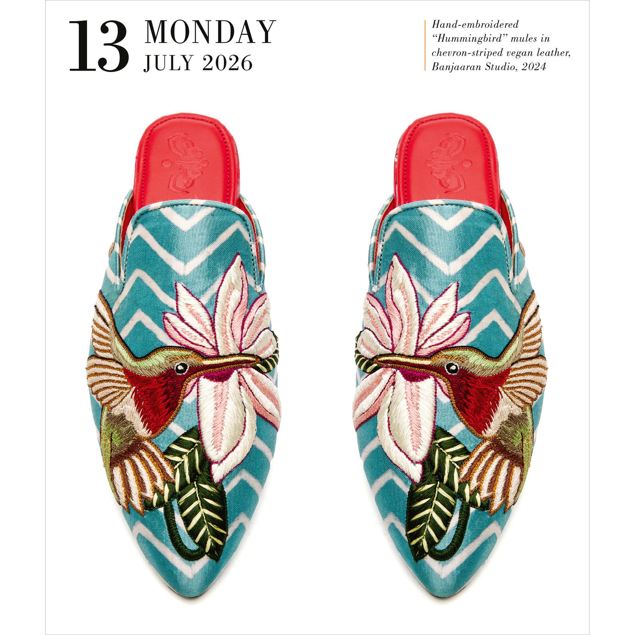 Calendrier de la collection Shoes Gallery 2026