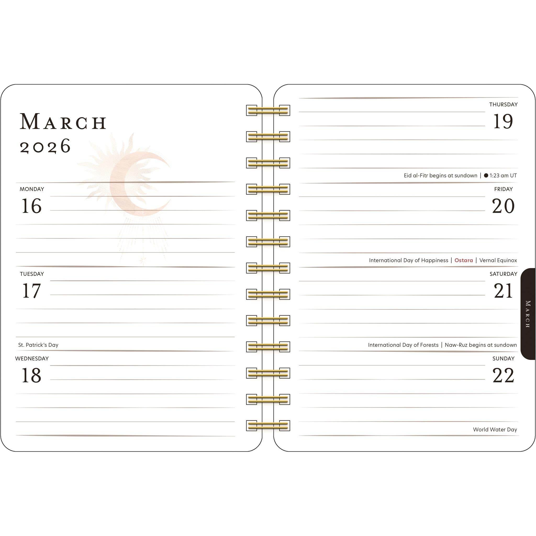 Year Of The Witch 2026 Weekly Engagement Calendar - Online Only