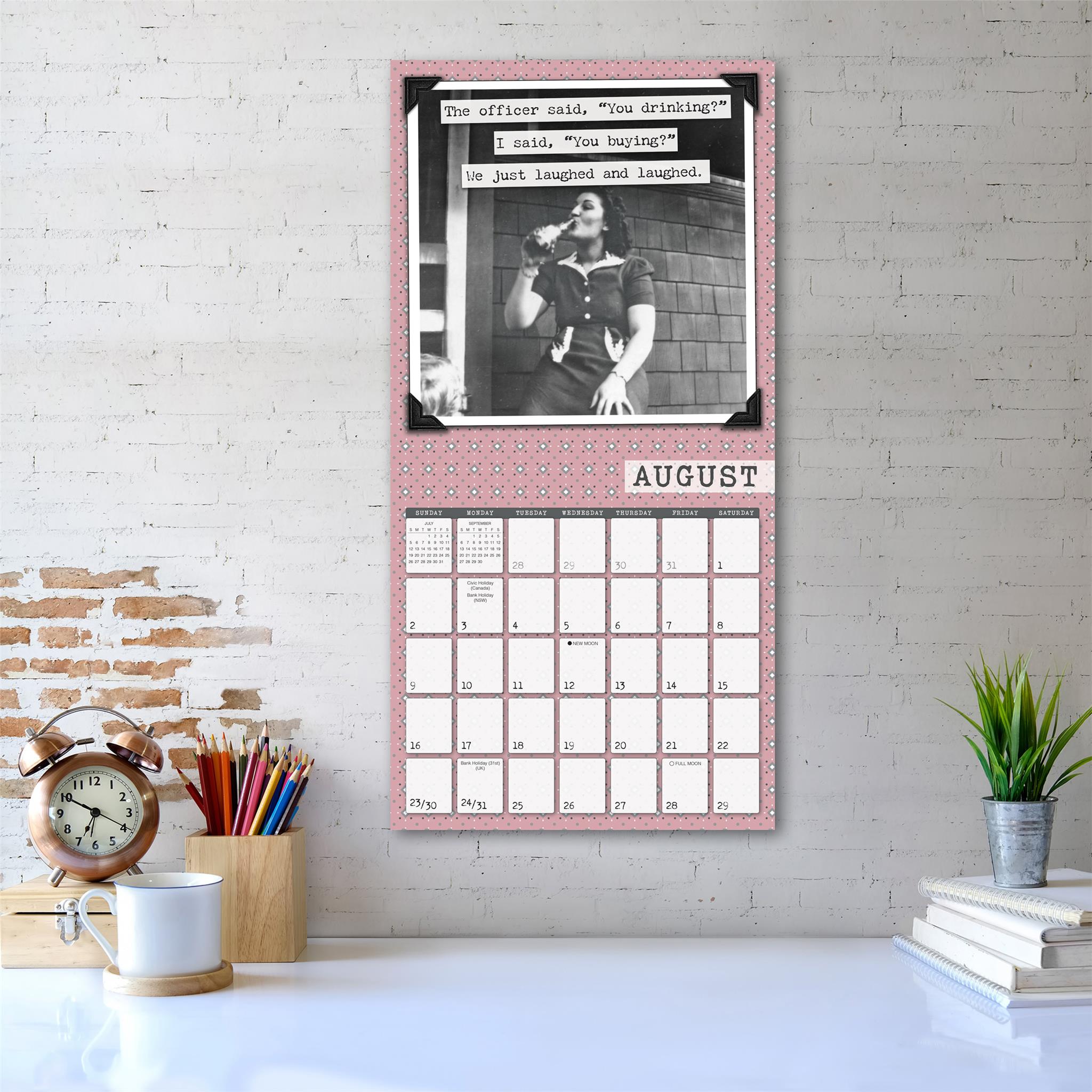 Calendrier mural Trash Talk by Annie 2026 - Disponible uniquement en ligne