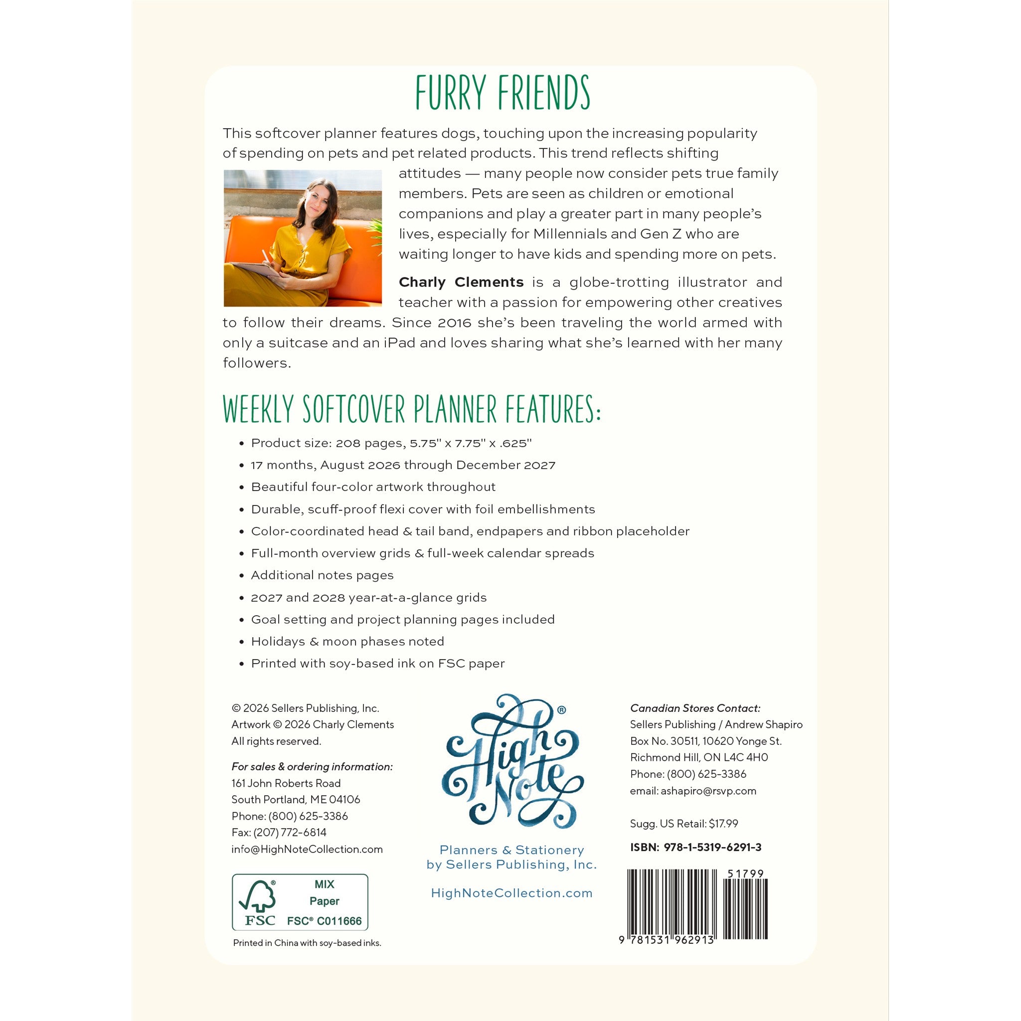 Furry Friends 2027 Engagement Calendar