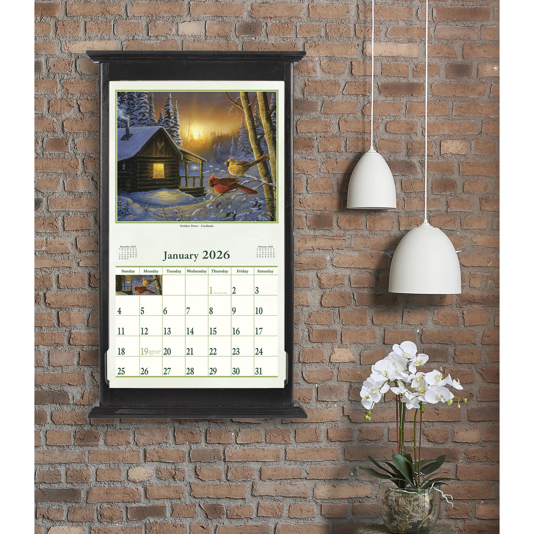 Calendrier mural Wings Of Nature 2026 - Disponible uniquement en ligne