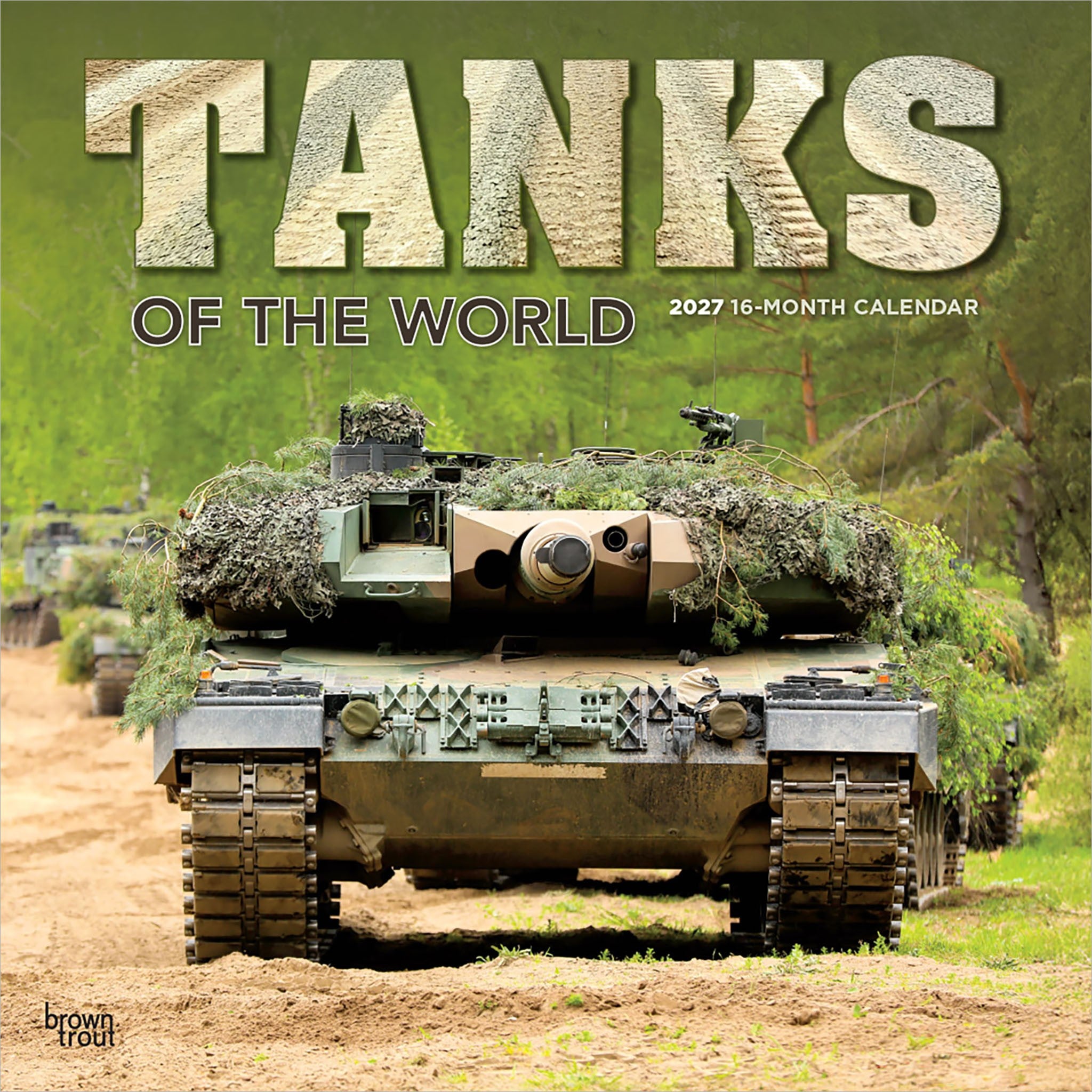 Tanks of the World 2027 Wall Calendar