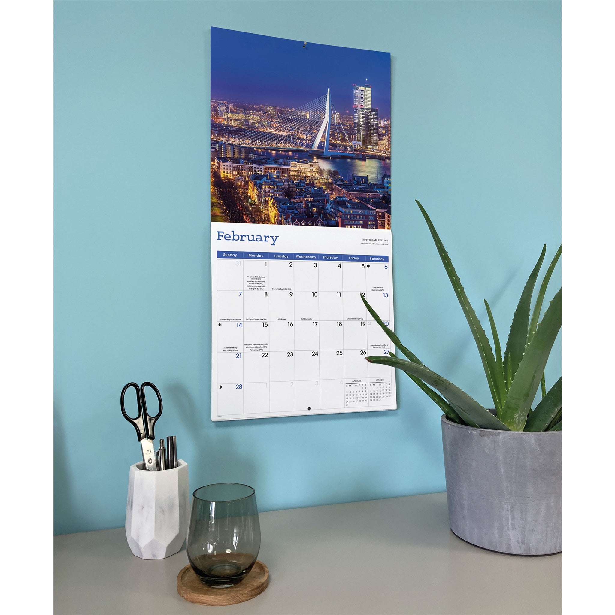 Netherlands 2027 Wall Calendar