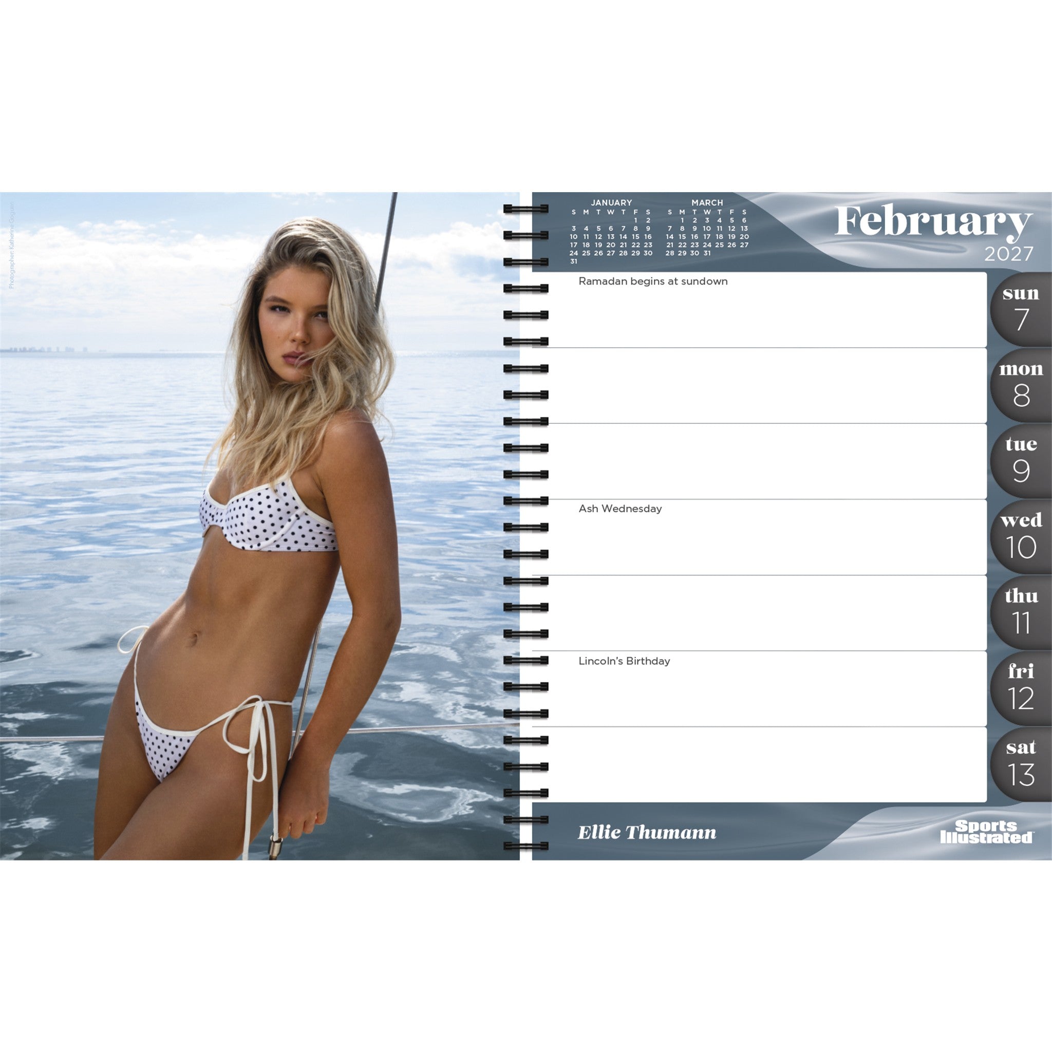 Sports Illustrated Swimsuit 2027 Engagement Calendar