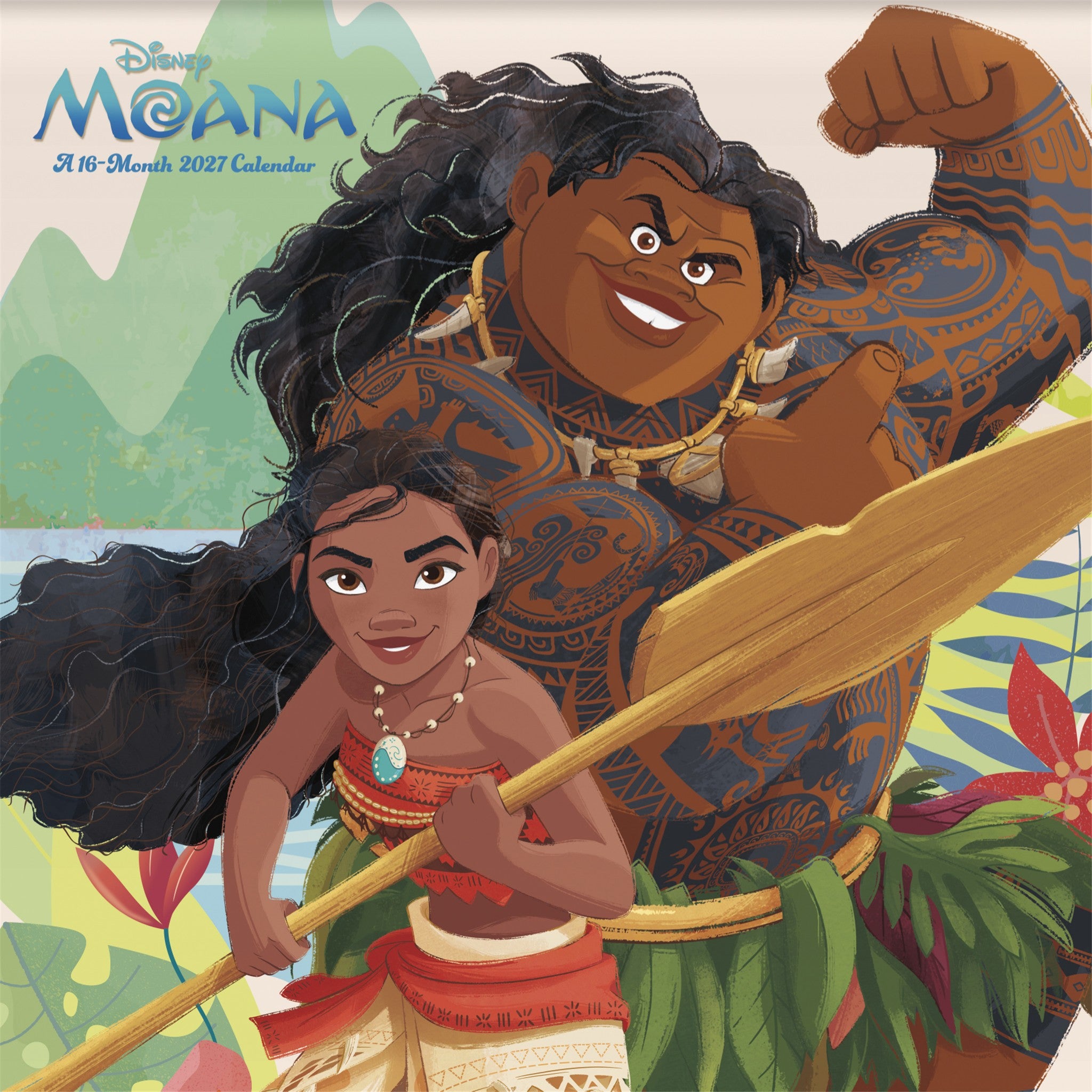 Moana 2027 Wall Calendar