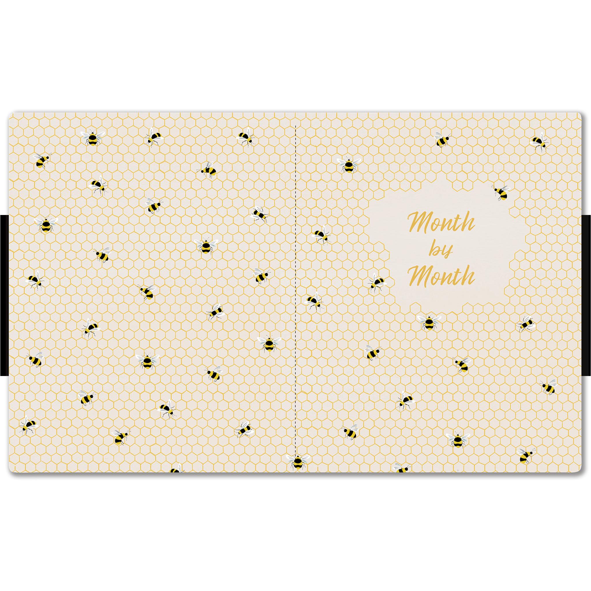 Garden Bee 2025-2026 Monthly Planner Calendar