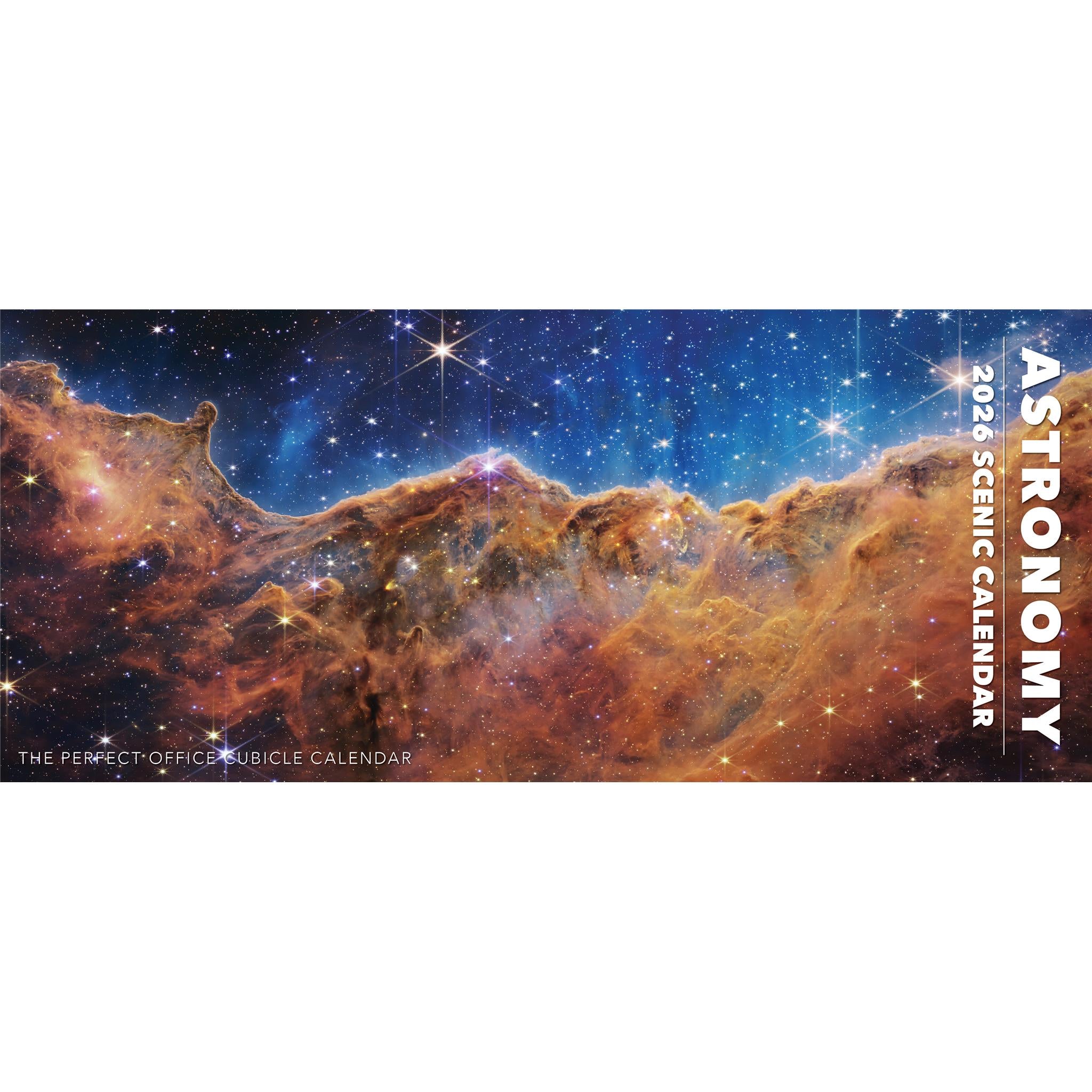 Calendrier panoramique astronomique 2026 (format slim) - Disponible uniquement en ligne
