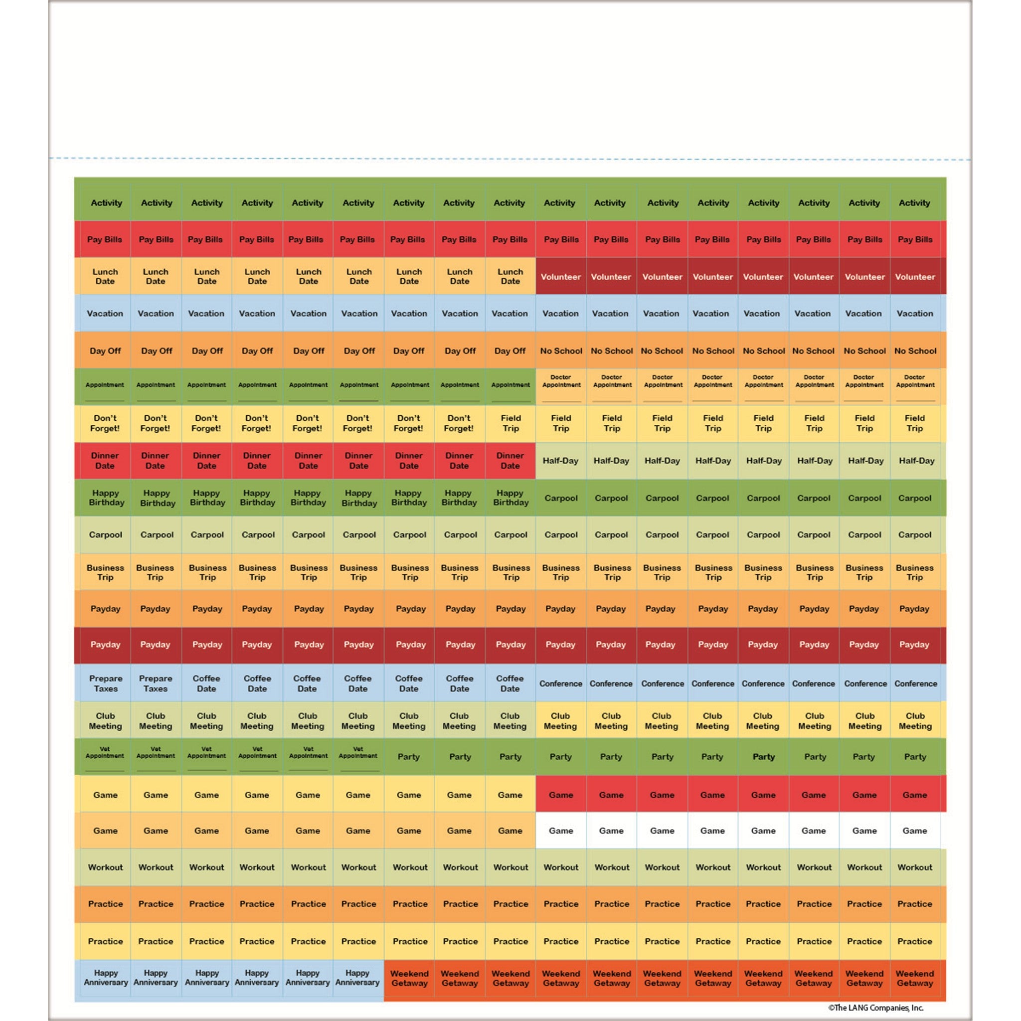 Calendrier mural Gnomes Plan-It Plus 2026-2027