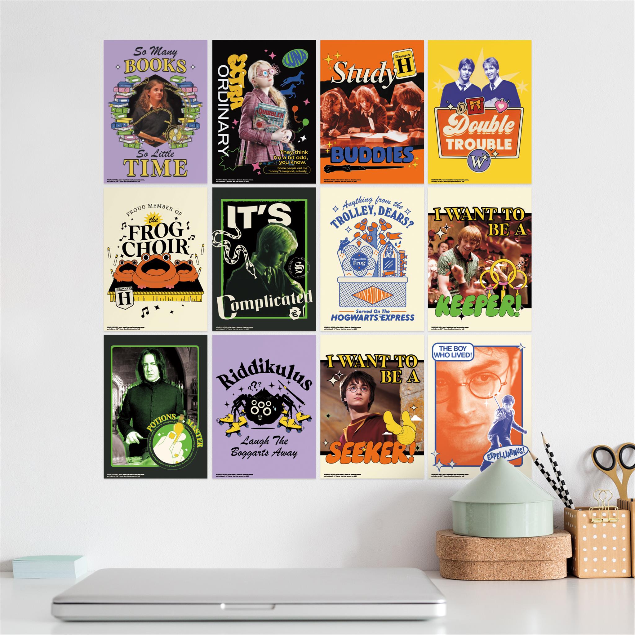 Calendrier mini-poster Harry Potter 2026 - Disponible uniquement en ligne