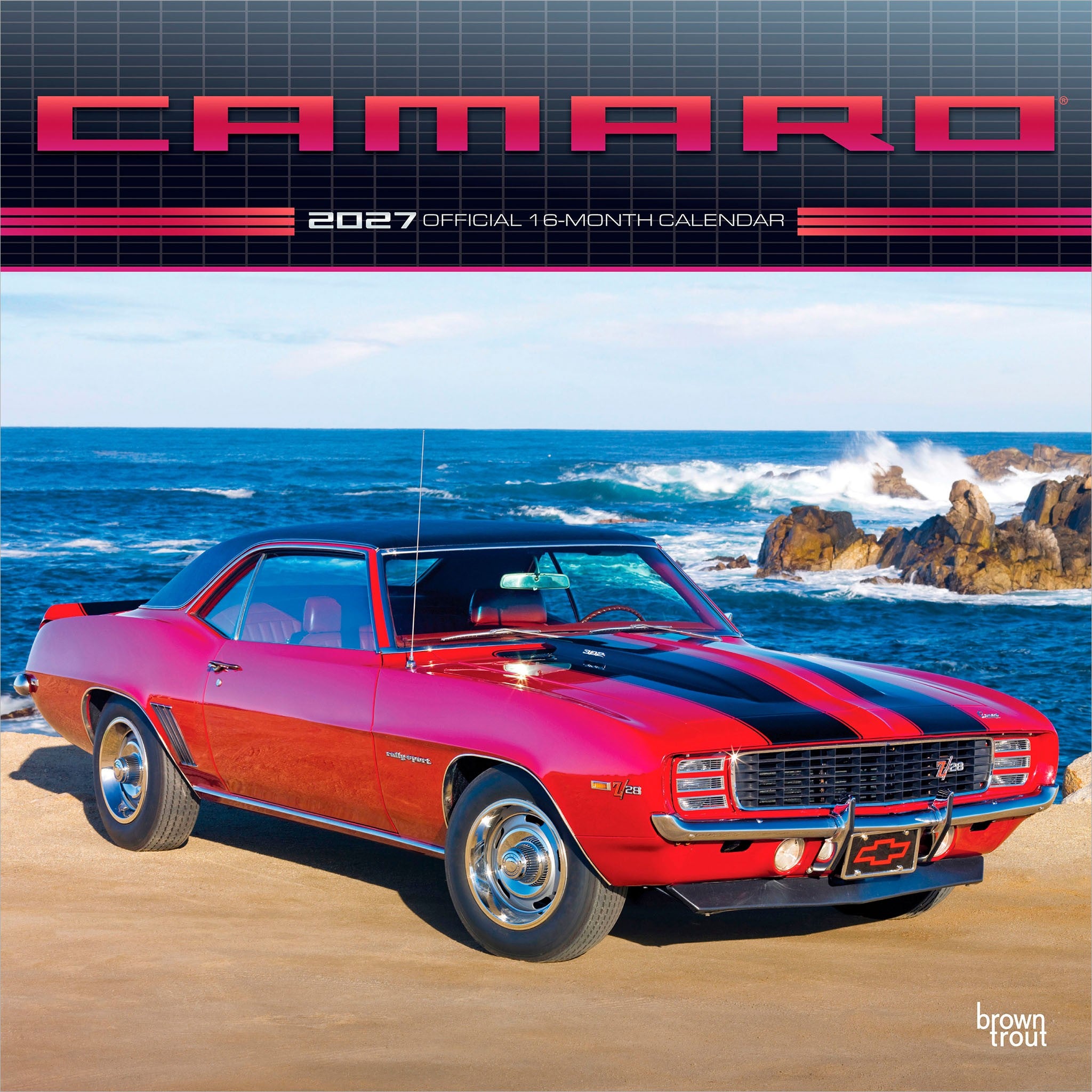 Camaro 2027 Wall Calendar