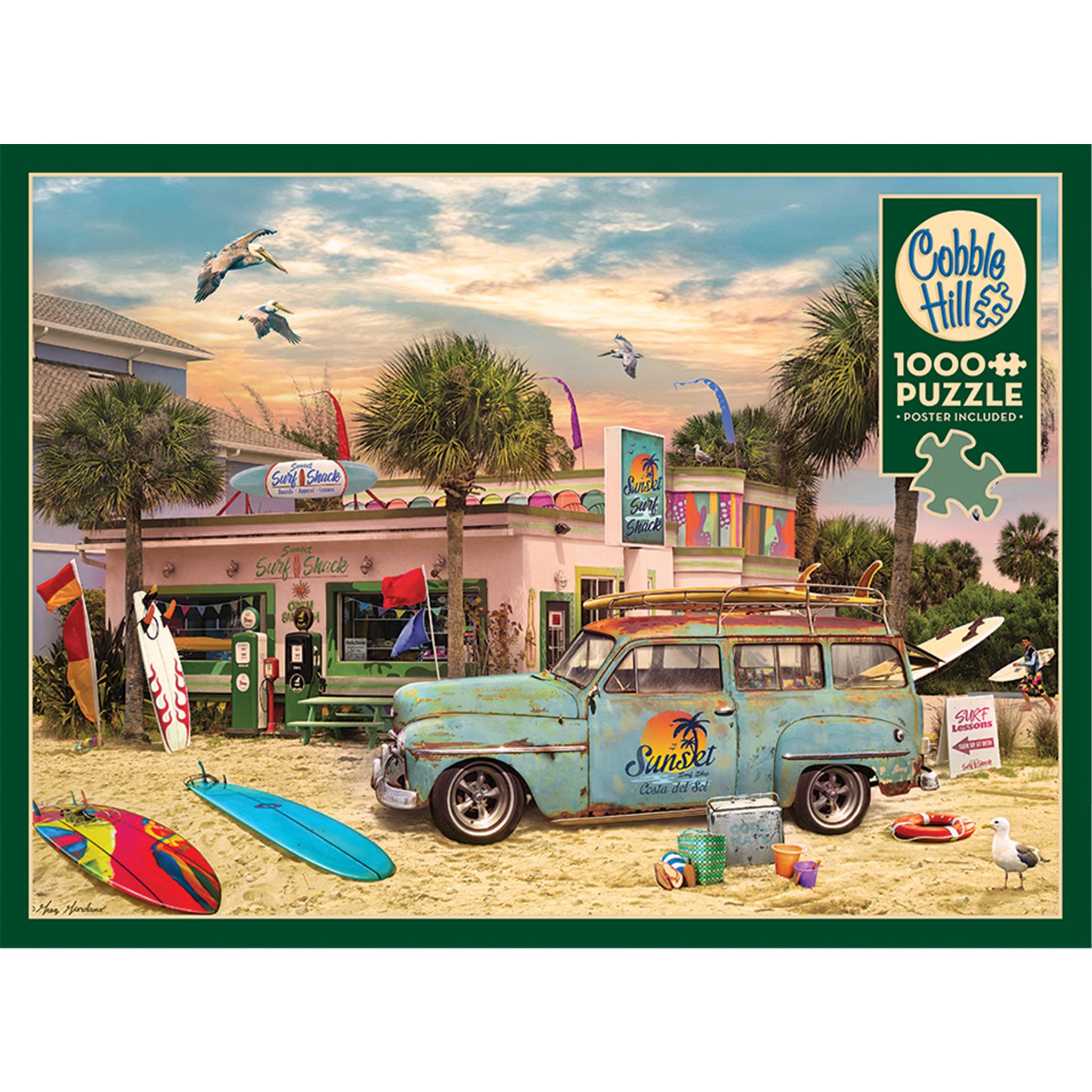 Surf Shack 1000 Piece Puzzle