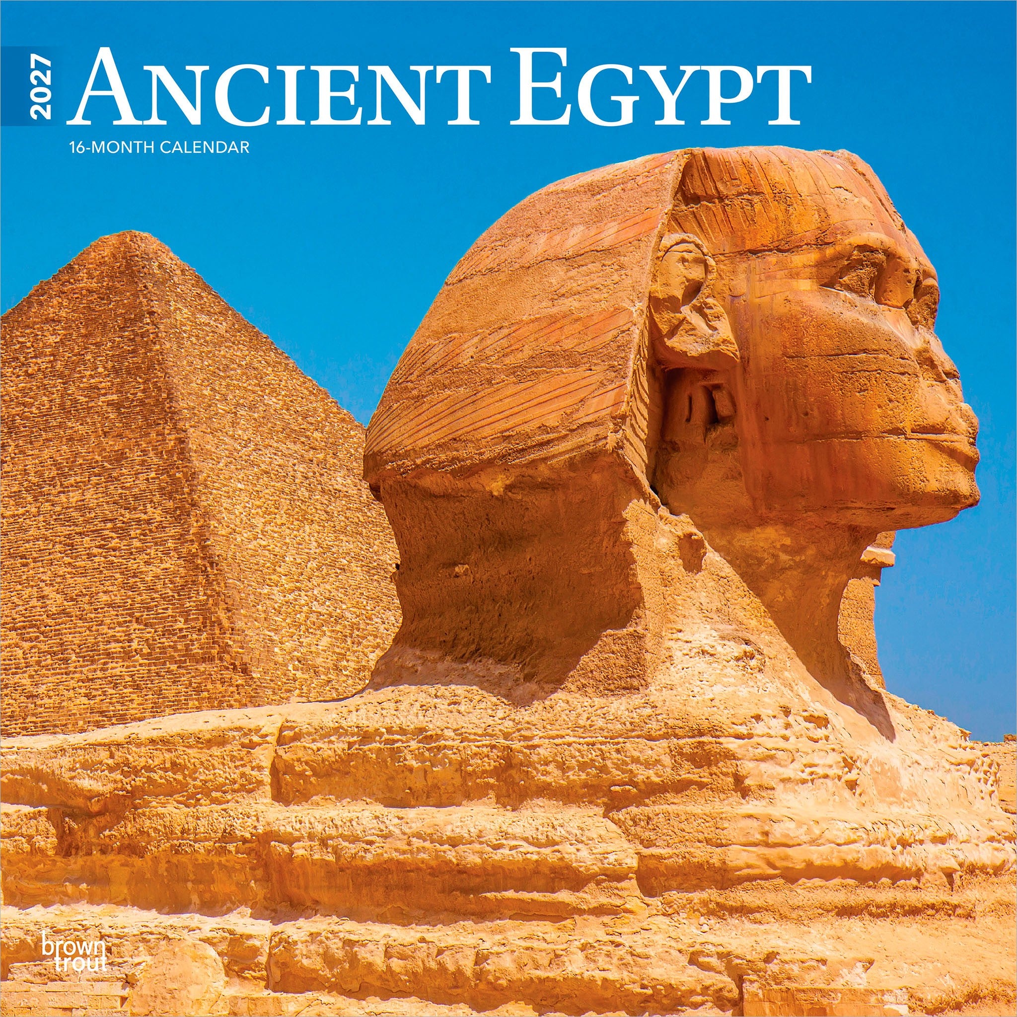 Ancient Egypt 2027 Wall Calendar - Online Only