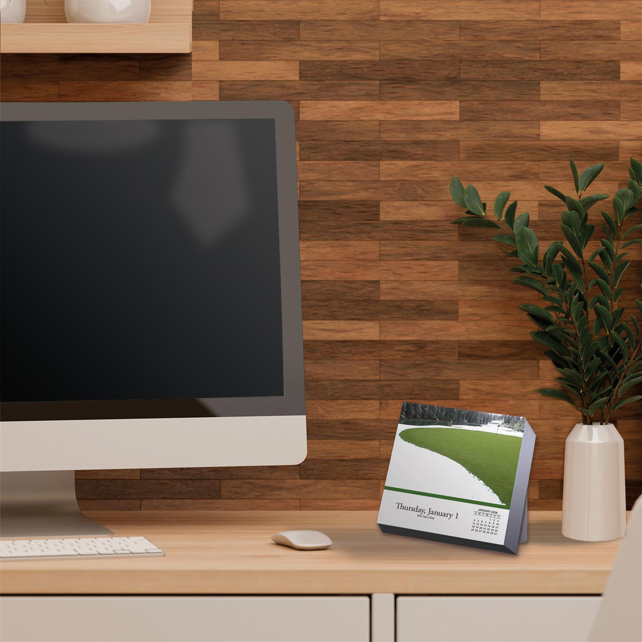 Golf Courses 2026 Box Calendar