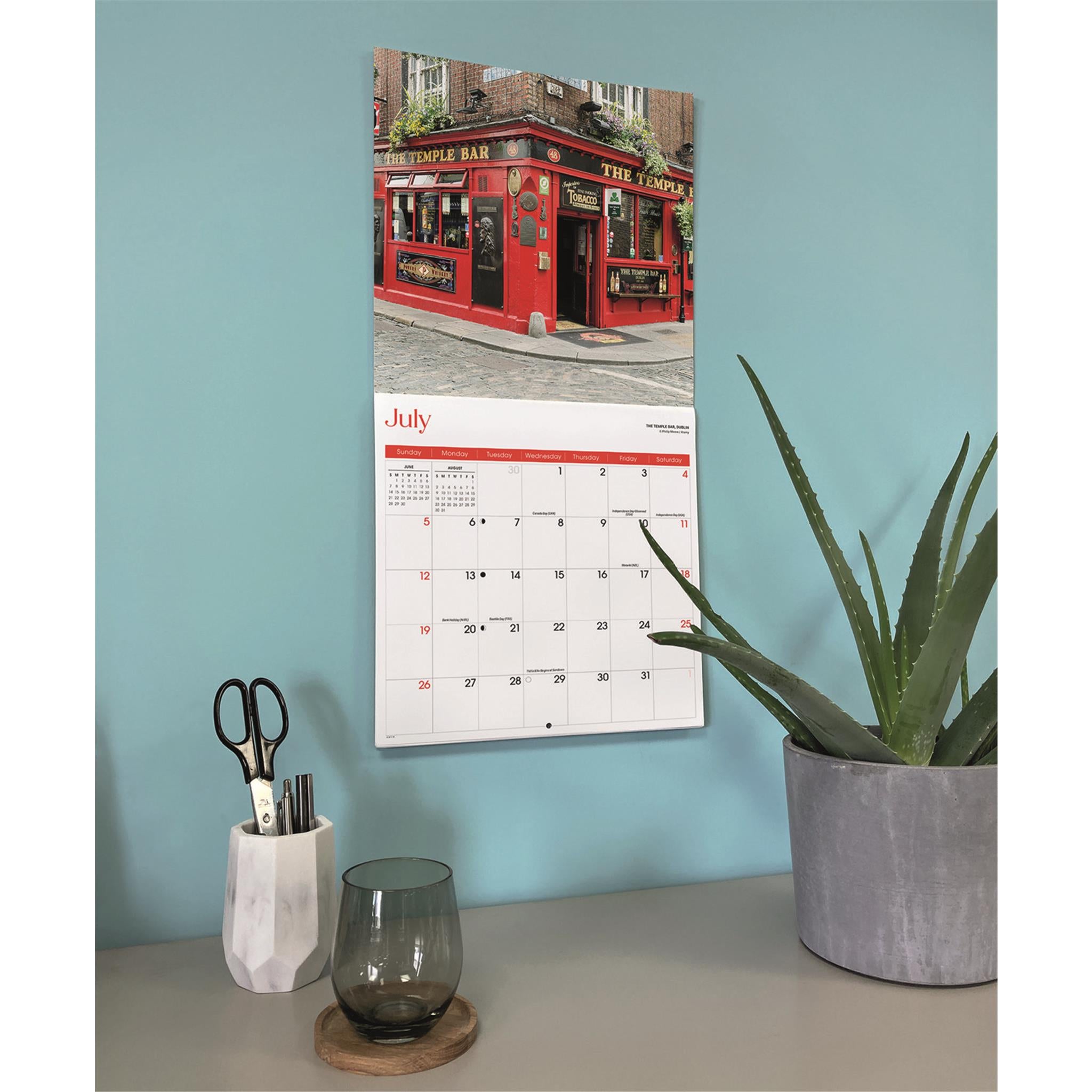 Calendrier mural Irlande 2026