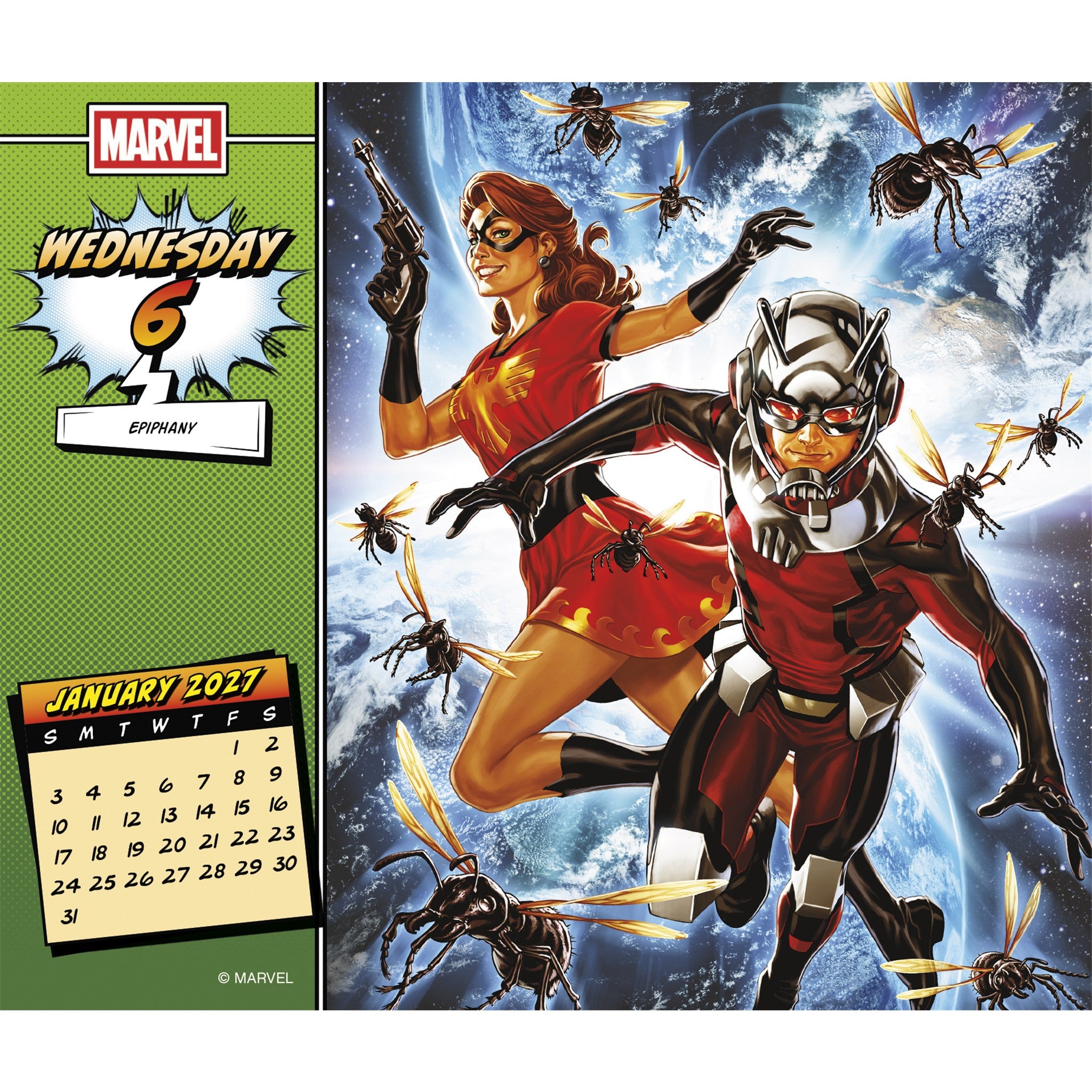 History of Marvel 2027 Box Calendar