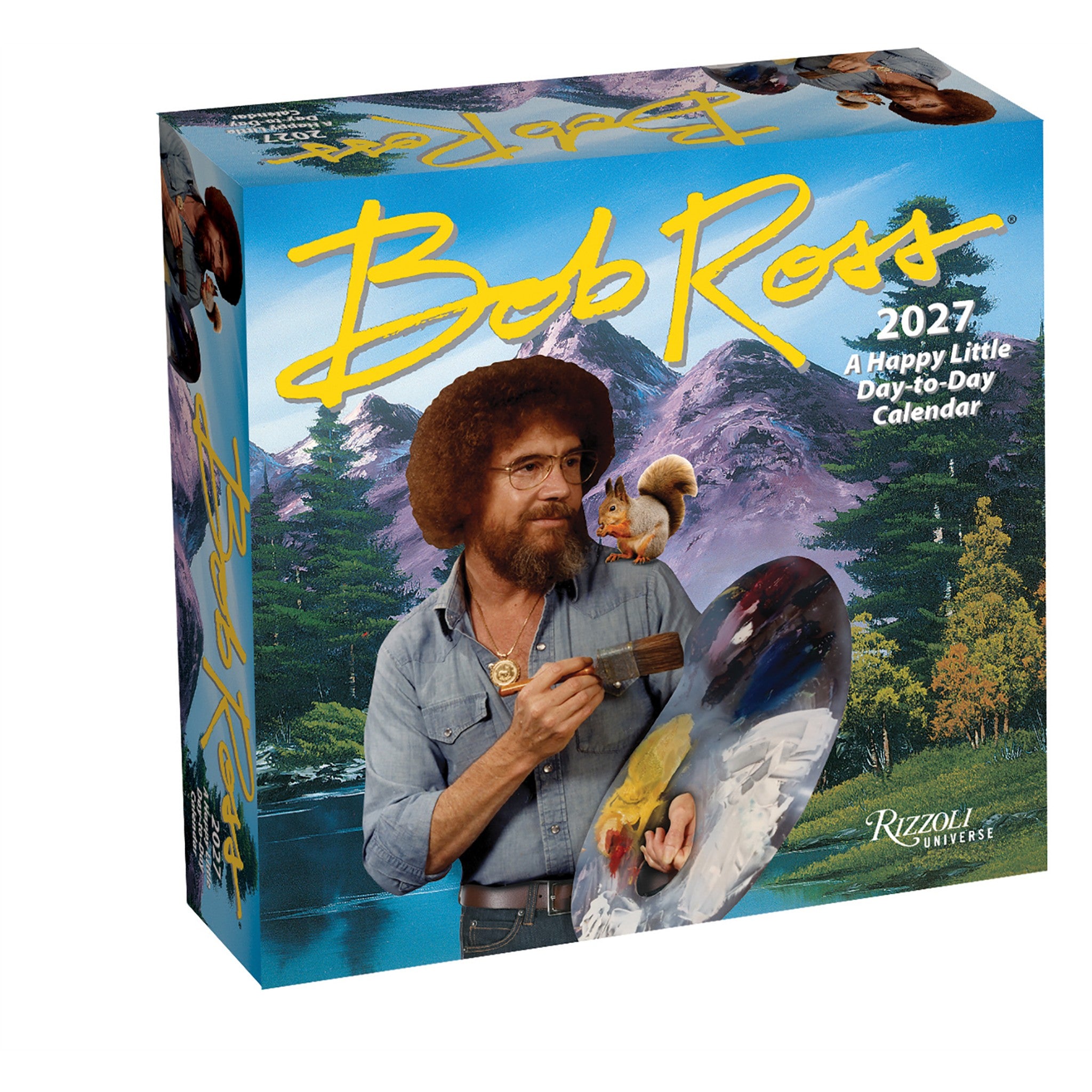 Bob Ross 2027 Box Calendar