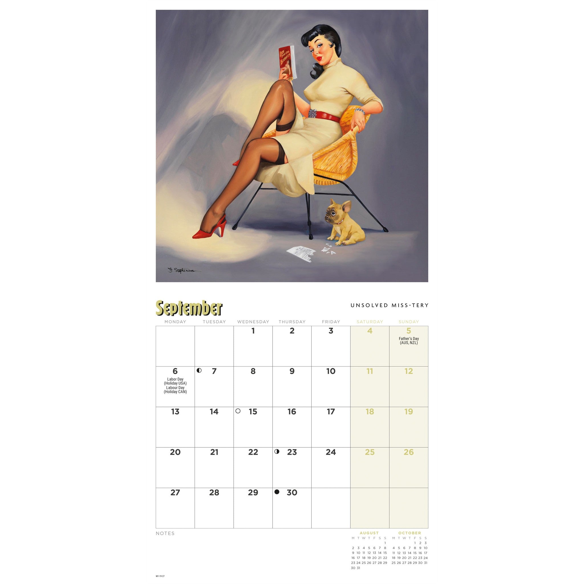 Pin Ups 2027 Mini Calendar