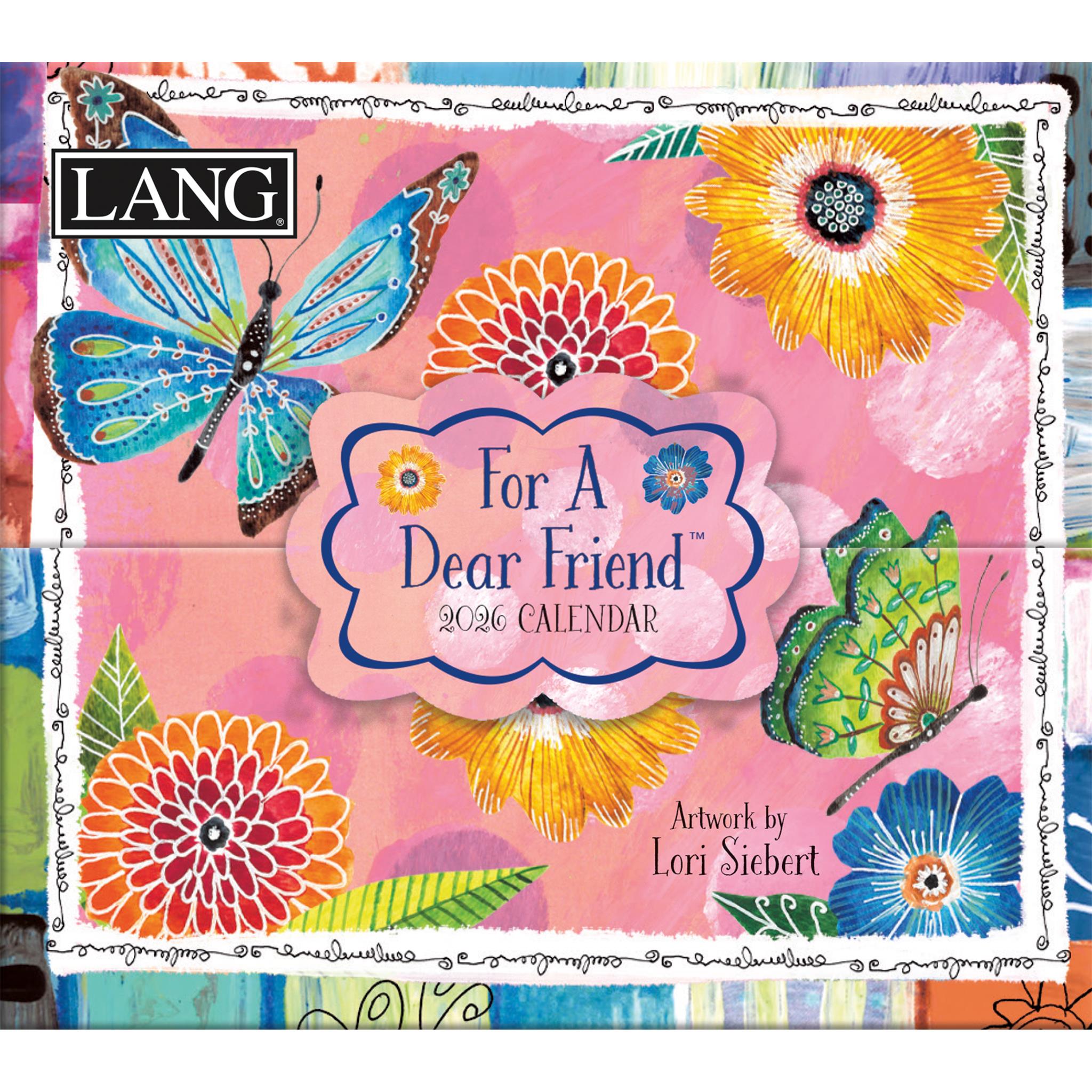 Calendrier 2026 Petit Format Pour un Ami Cher