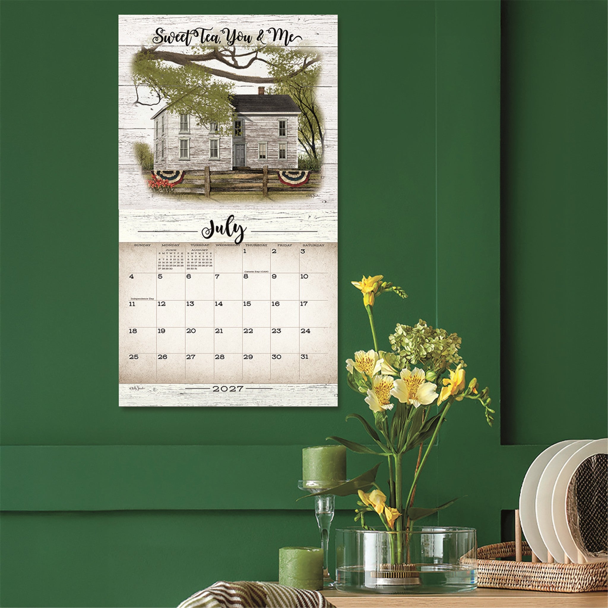 Farmhouse 2027 Wall Calendar