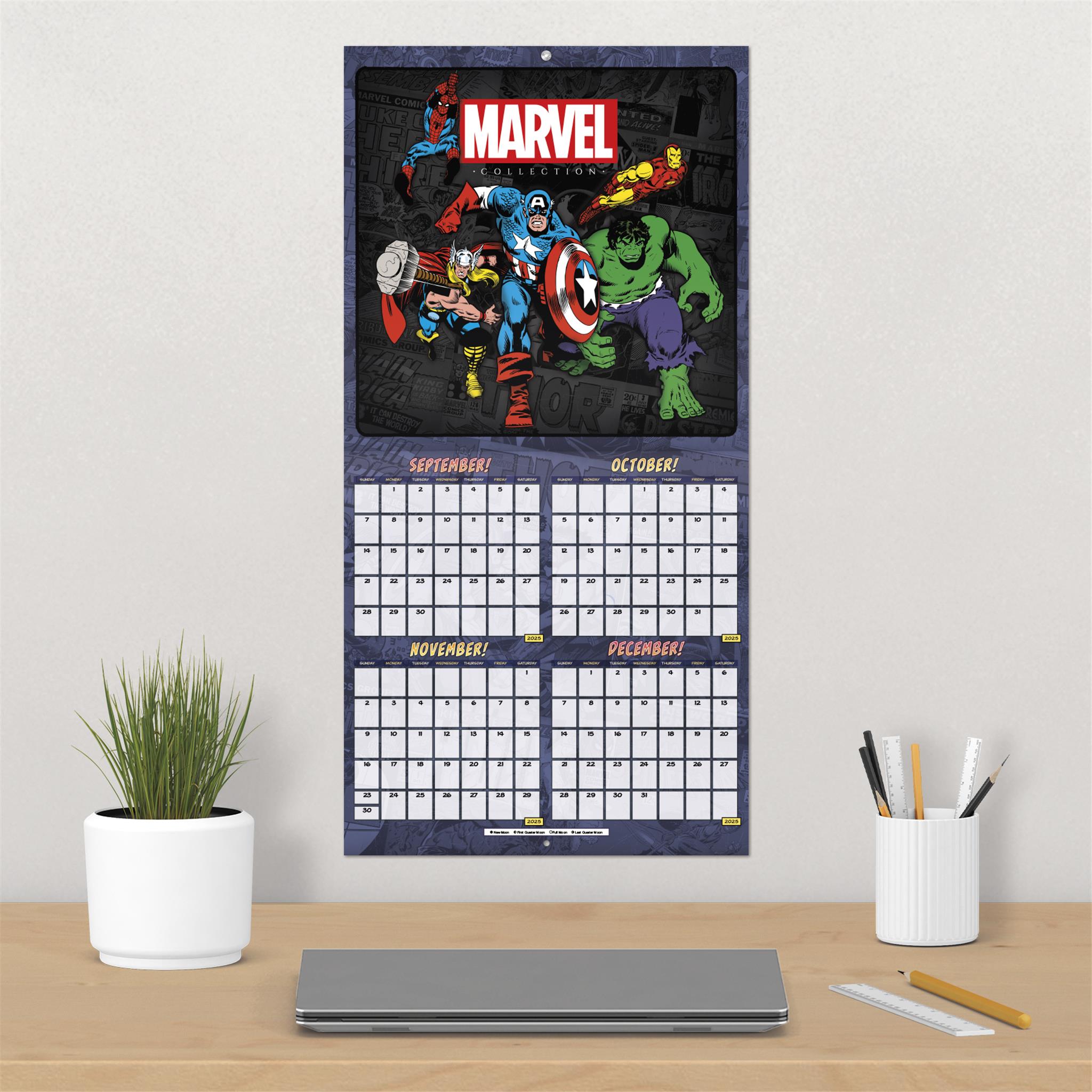 Marvel Comics 2026 Wall Calendar