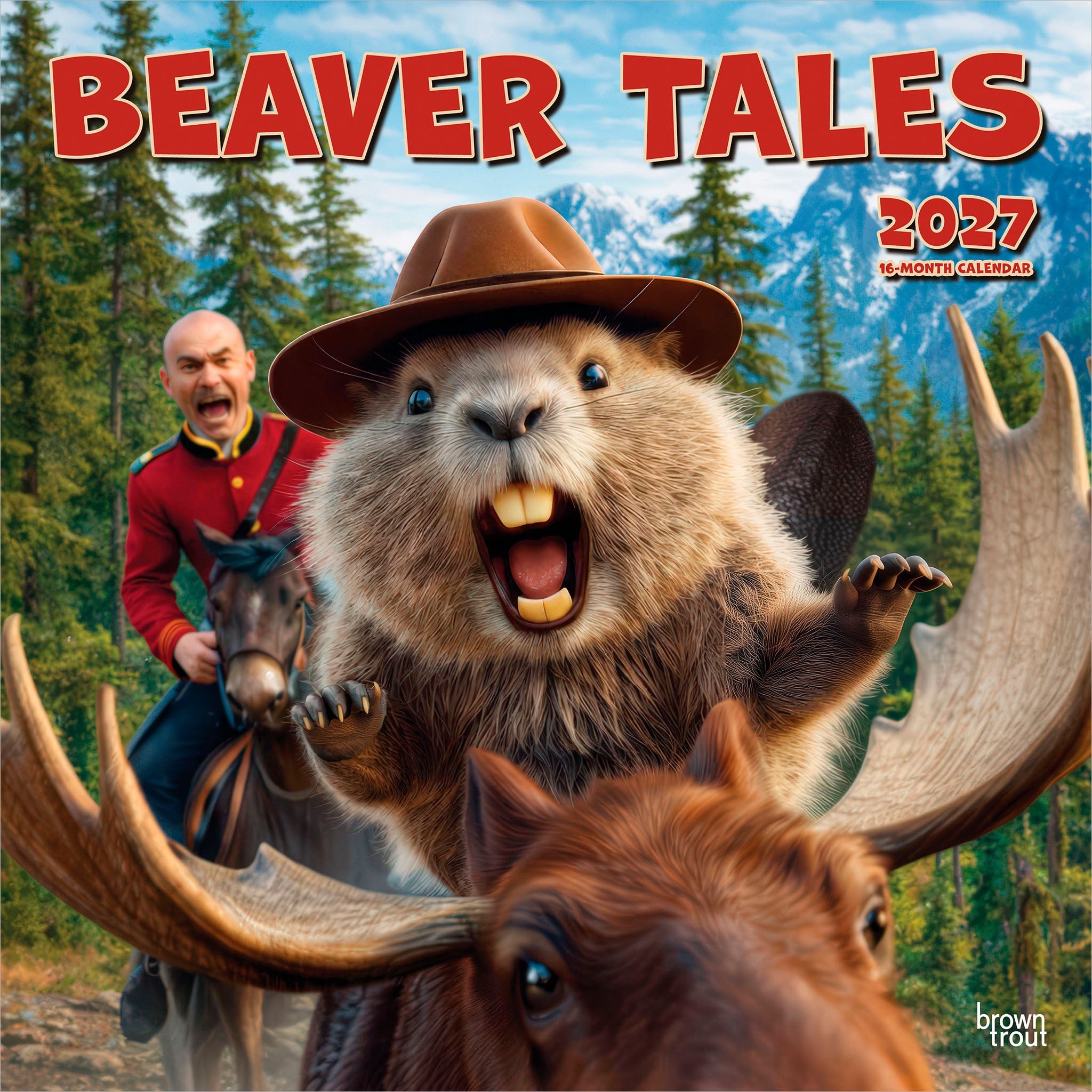 Beaver Tales 2027 Wall Calendar
