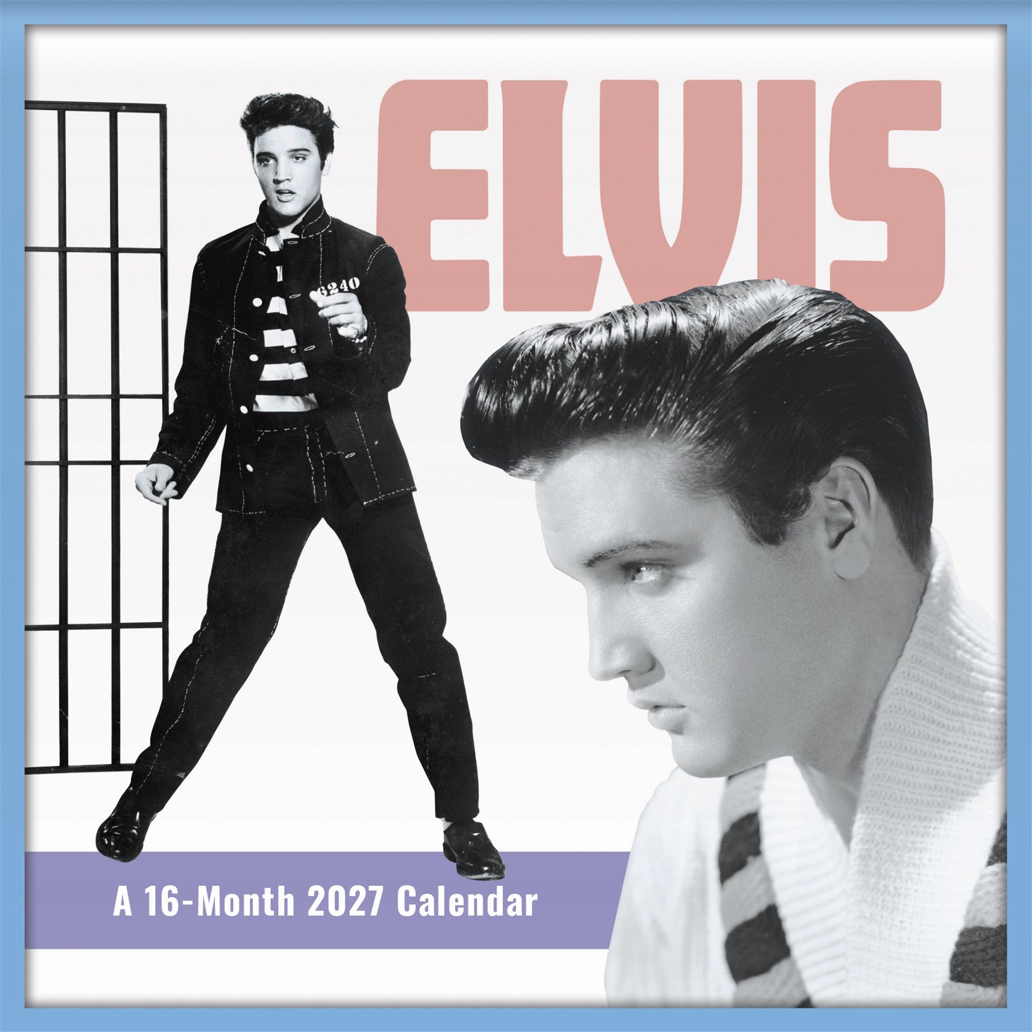 Mini calendrier Elvis Presley 2027