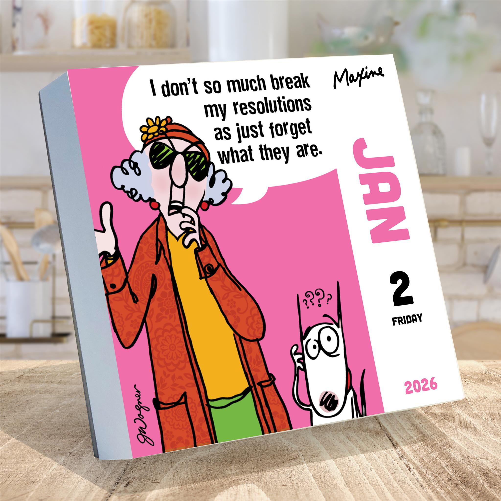 Maxine 2026 Box Calendar