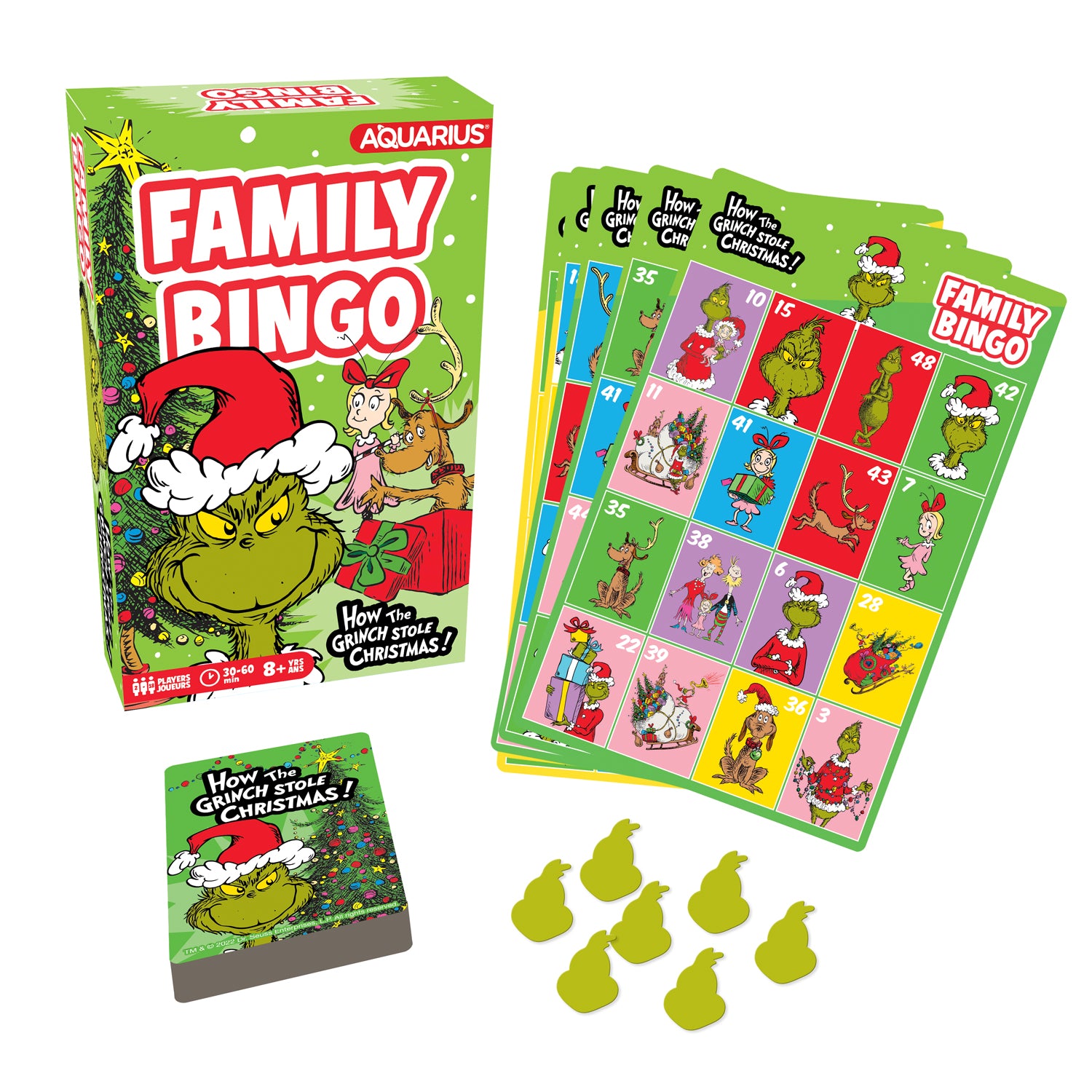 Le Bingo de la famille Grinch