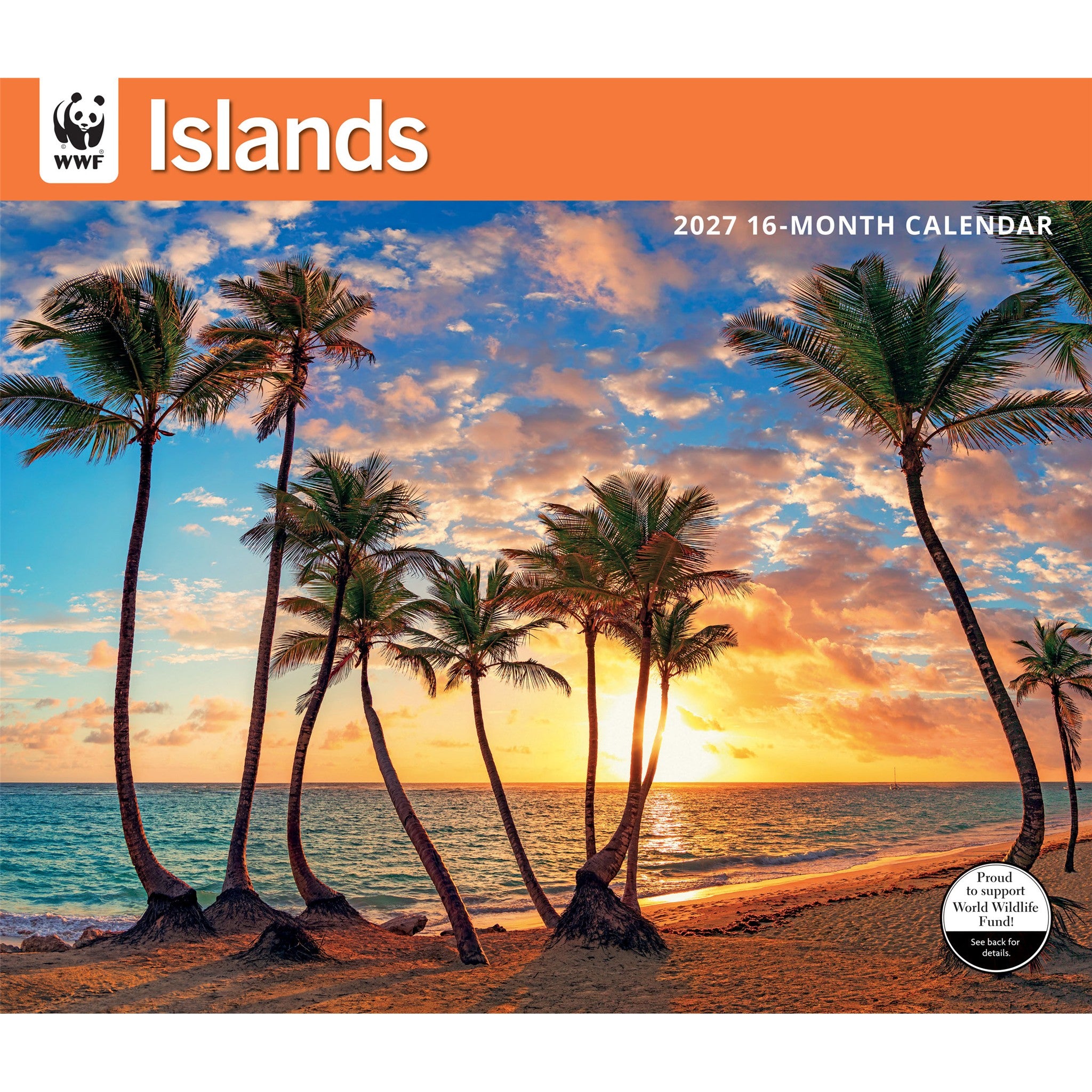 Calendrier mural 2027 WWF Îles