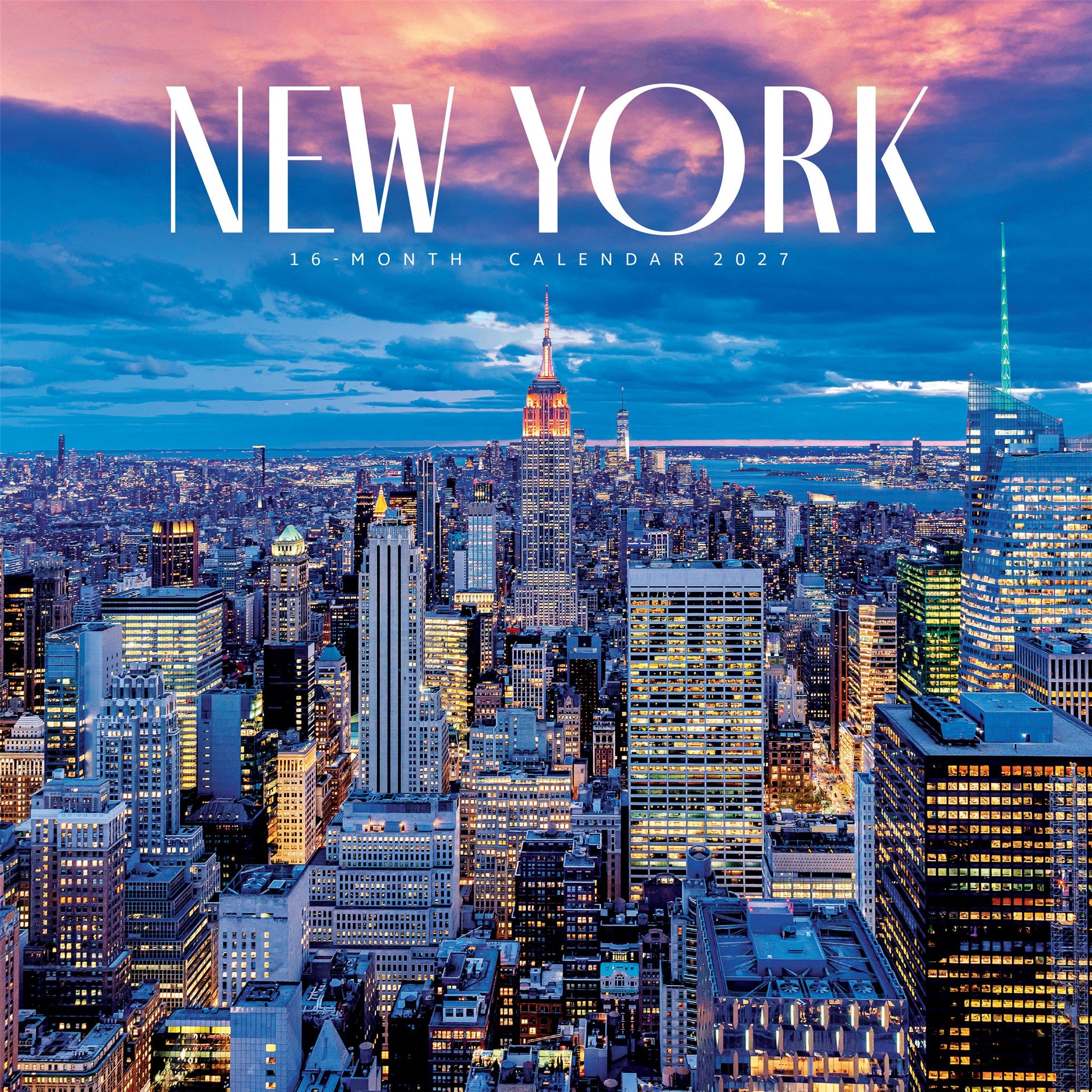 Calendrier mural New York 2027