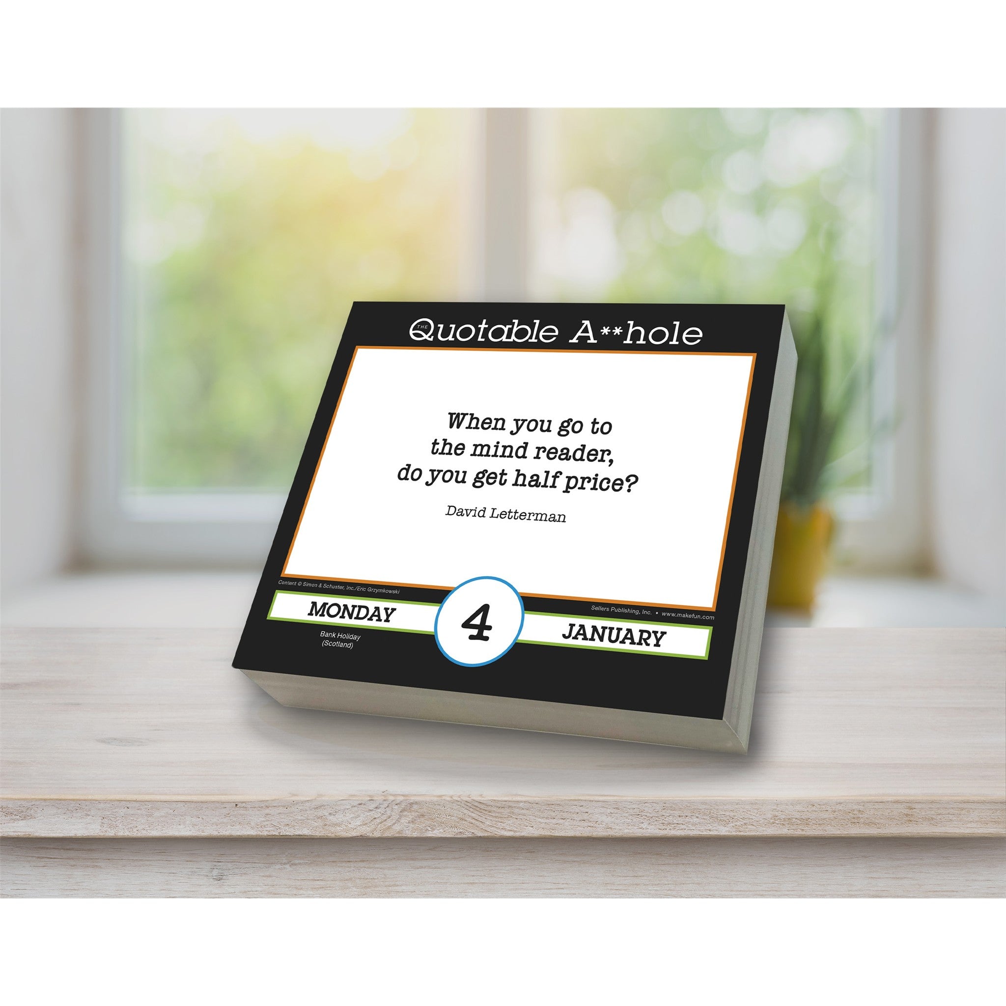 Quotable A**hole 2027 Box Calendar