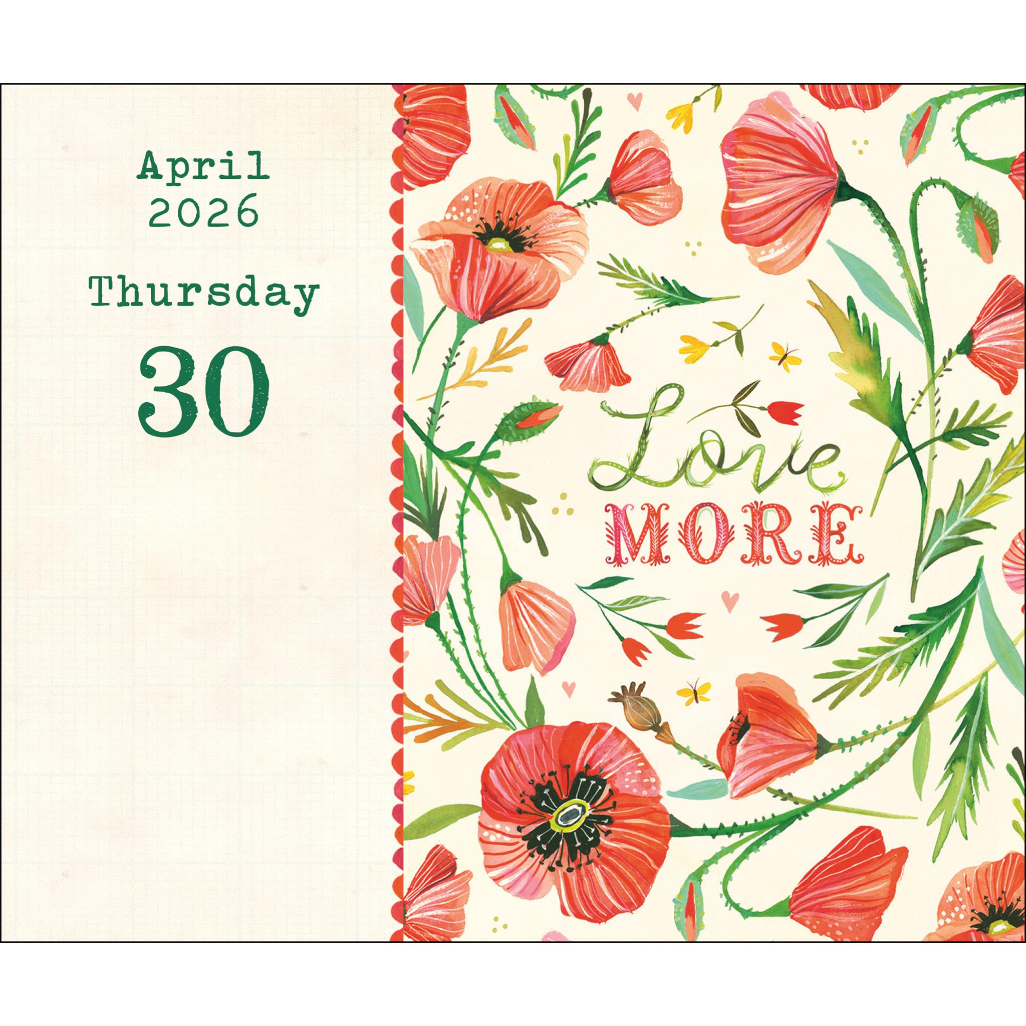 Katie Daisy 2026 Box Calendar - Online Only