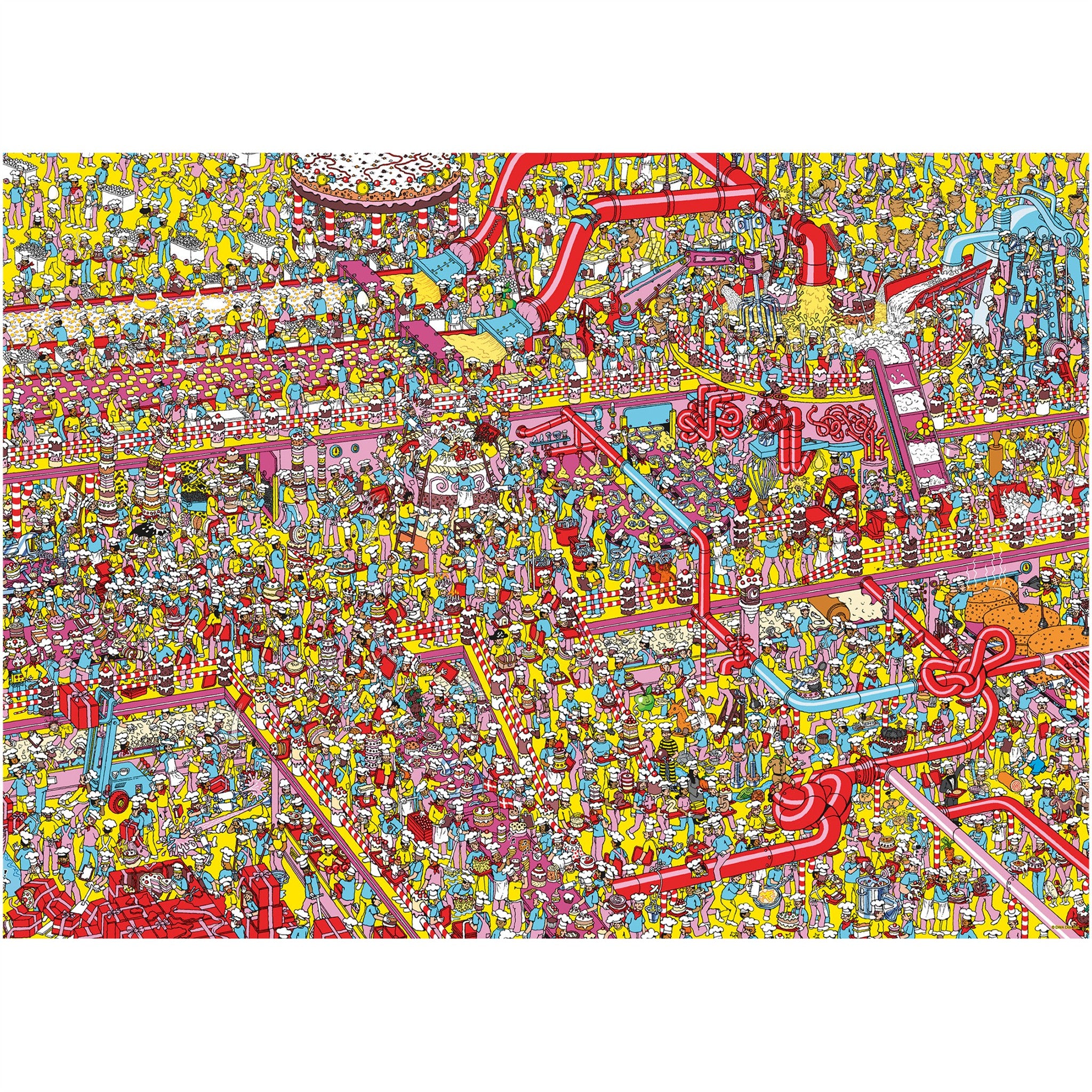 Où est Charlie Usine à gâteaux Puzzle 1000 pièces
