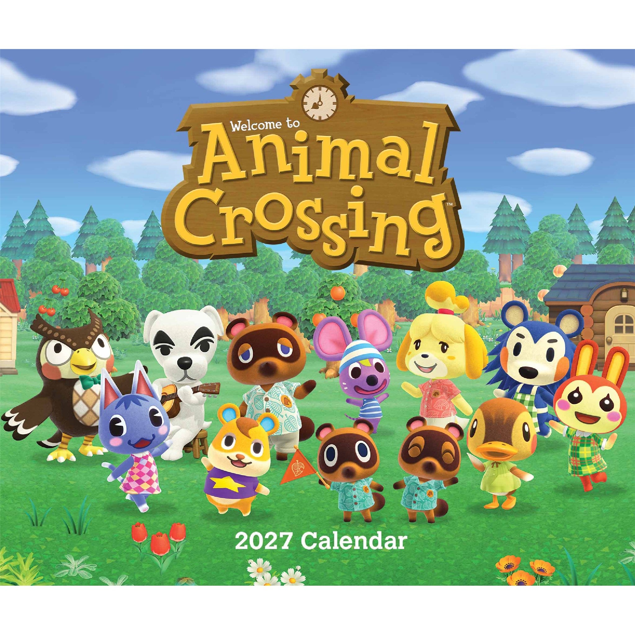 Animal Crossing 2027 Box Calendar