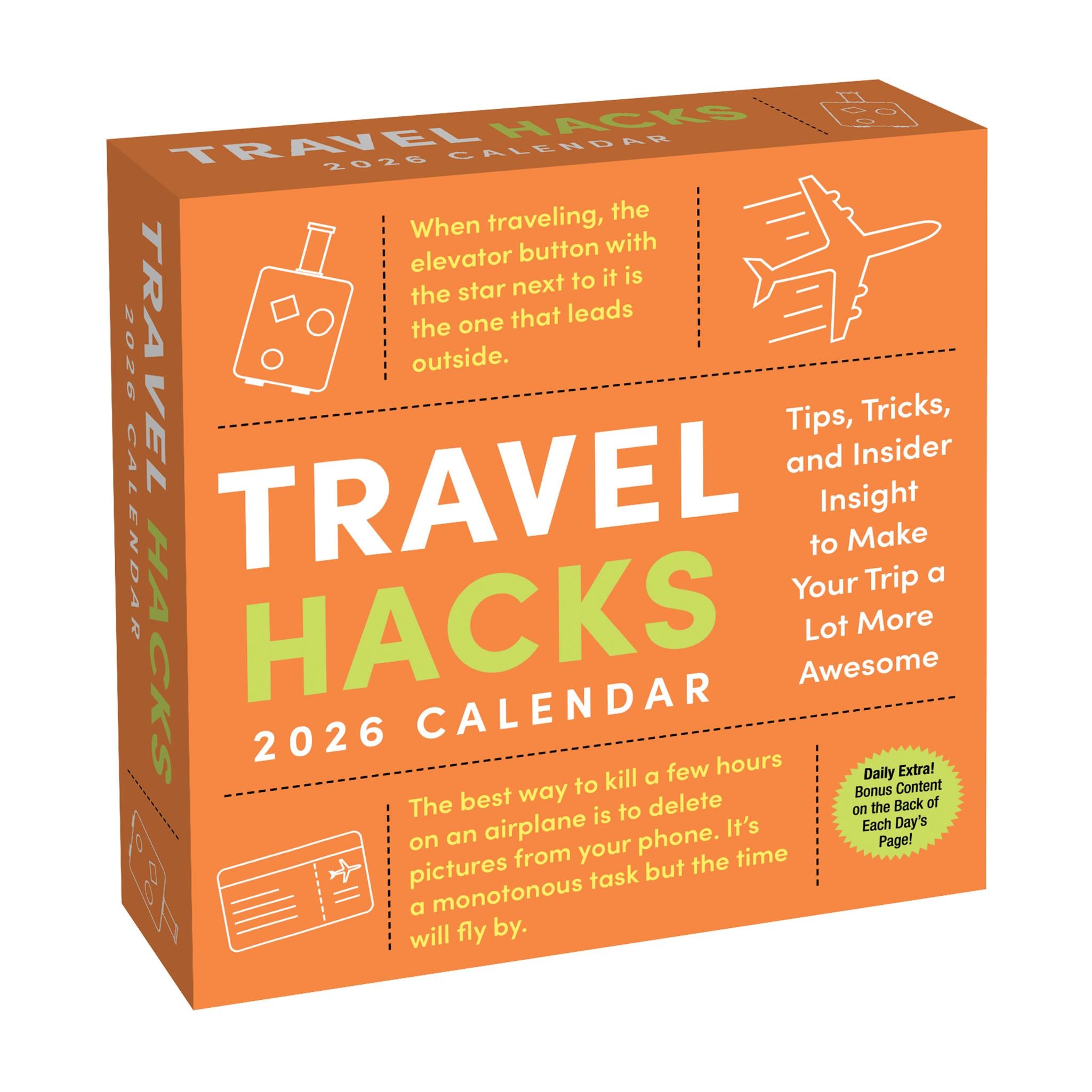 Travel Hacks 2026 Box Calendar - Online Only