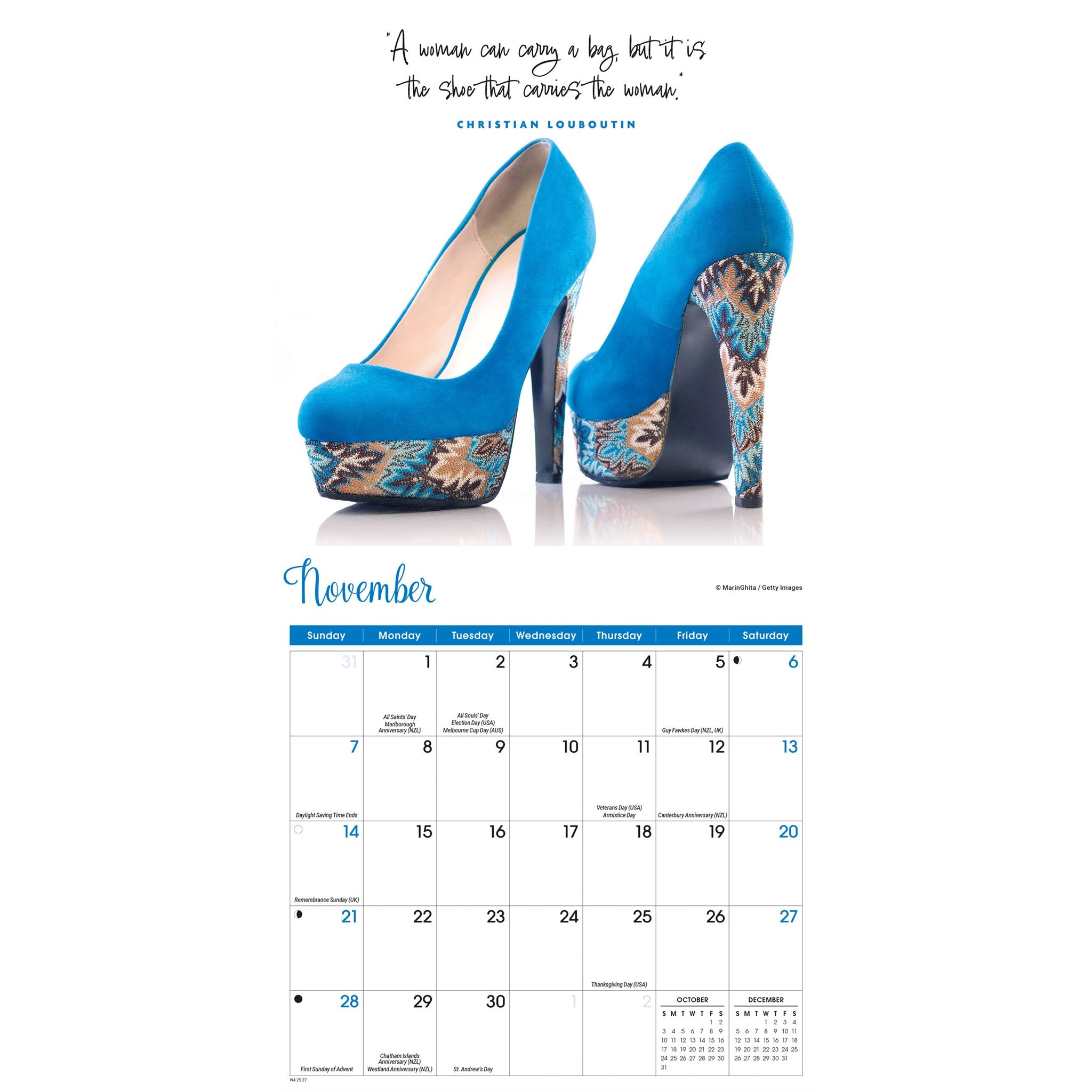 Chaussures Mini Calendrier 2027