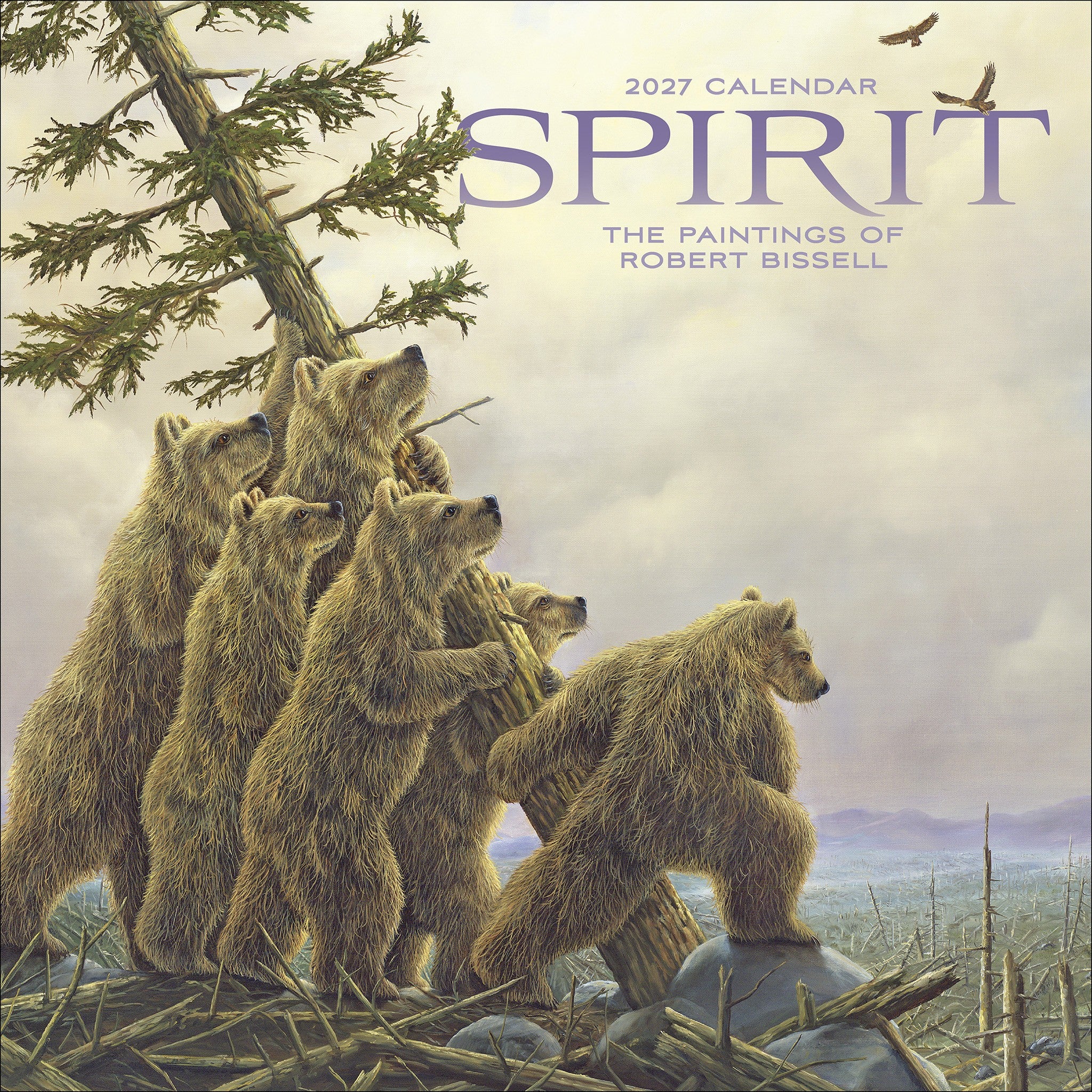 Spirit The Paintings of Robert Bissell 2027 Wall Calendar