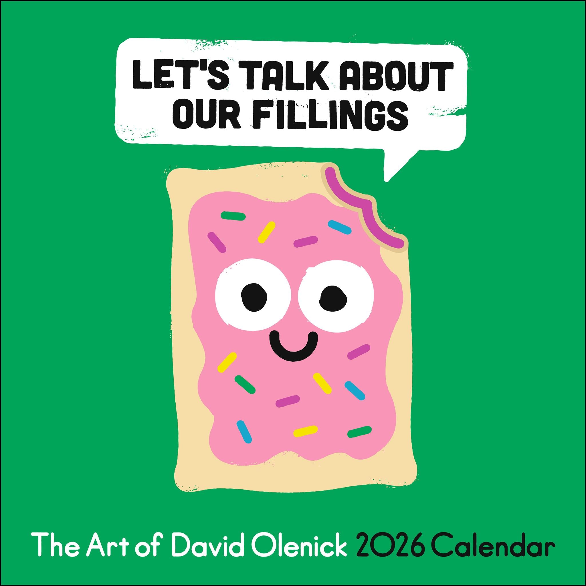Art Of David Olenick 2026 Wall Calendar - Online Only