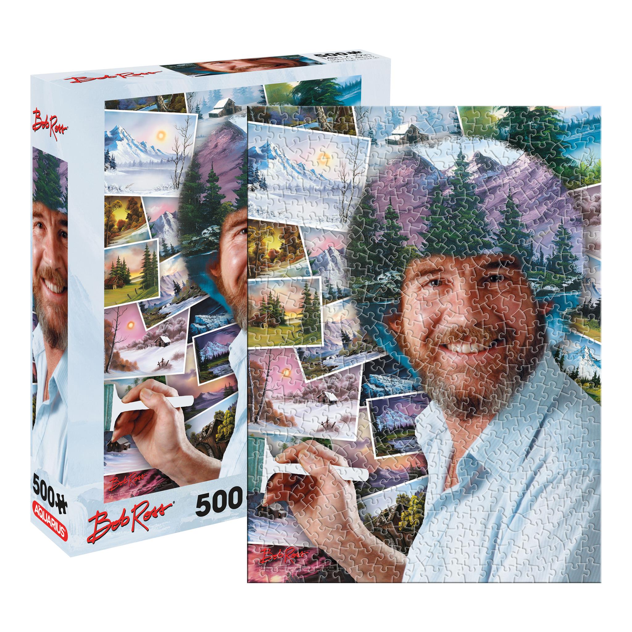 Puzzle Bob Ross Afro de 500 pièces