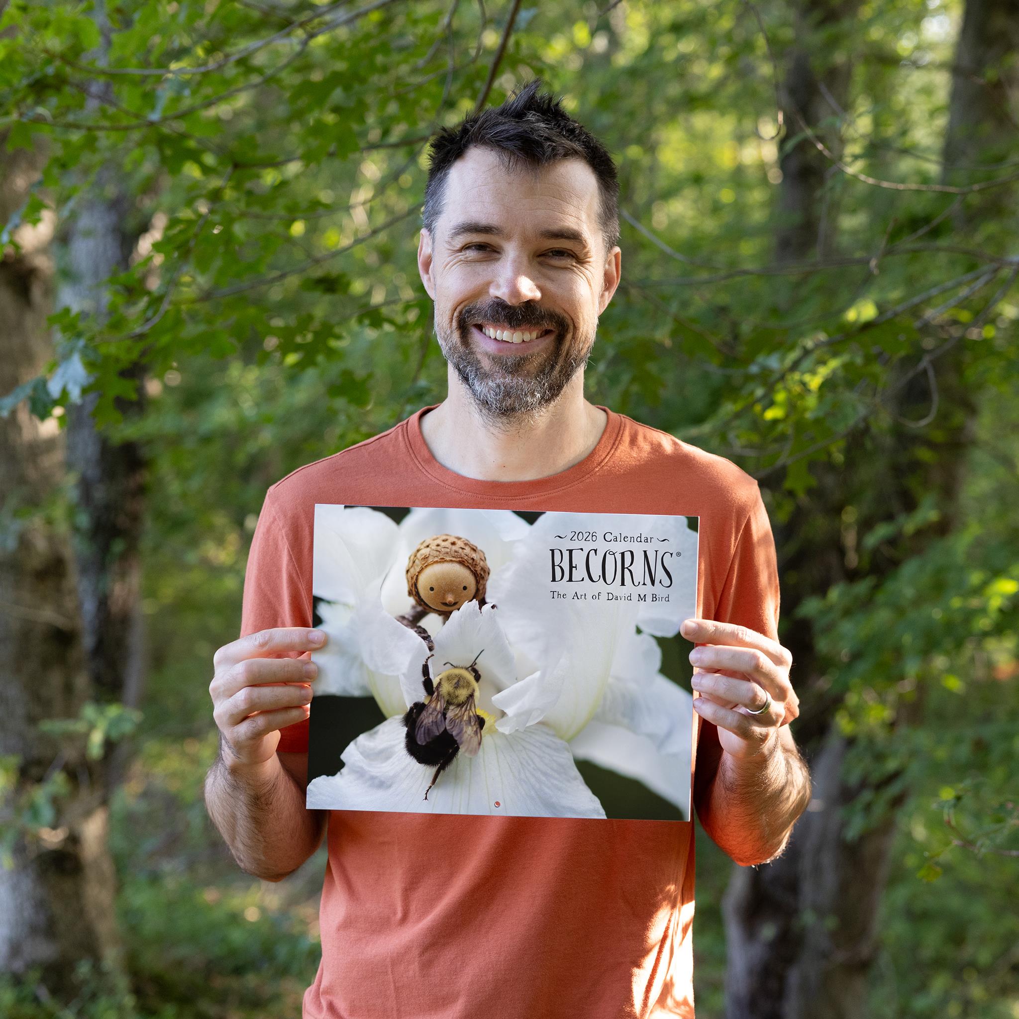 Calendrier mural Becorns 2026