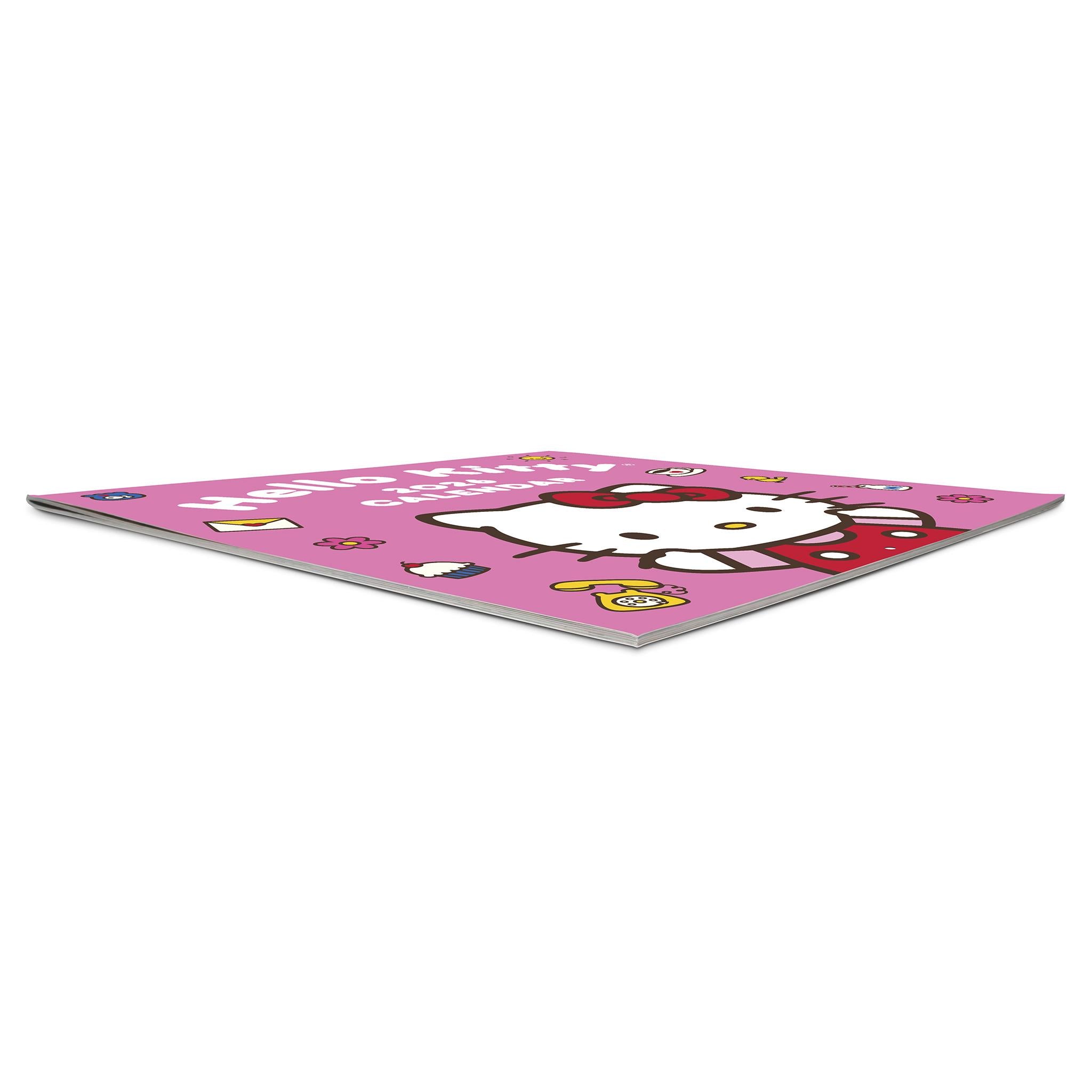 Hello Kitty Playful Pink 2026 Wall Calendar