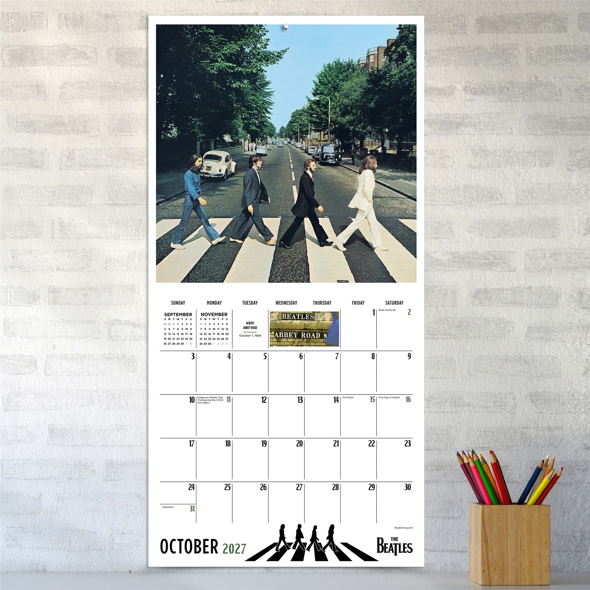 Beatles 2027 Wall Calendar