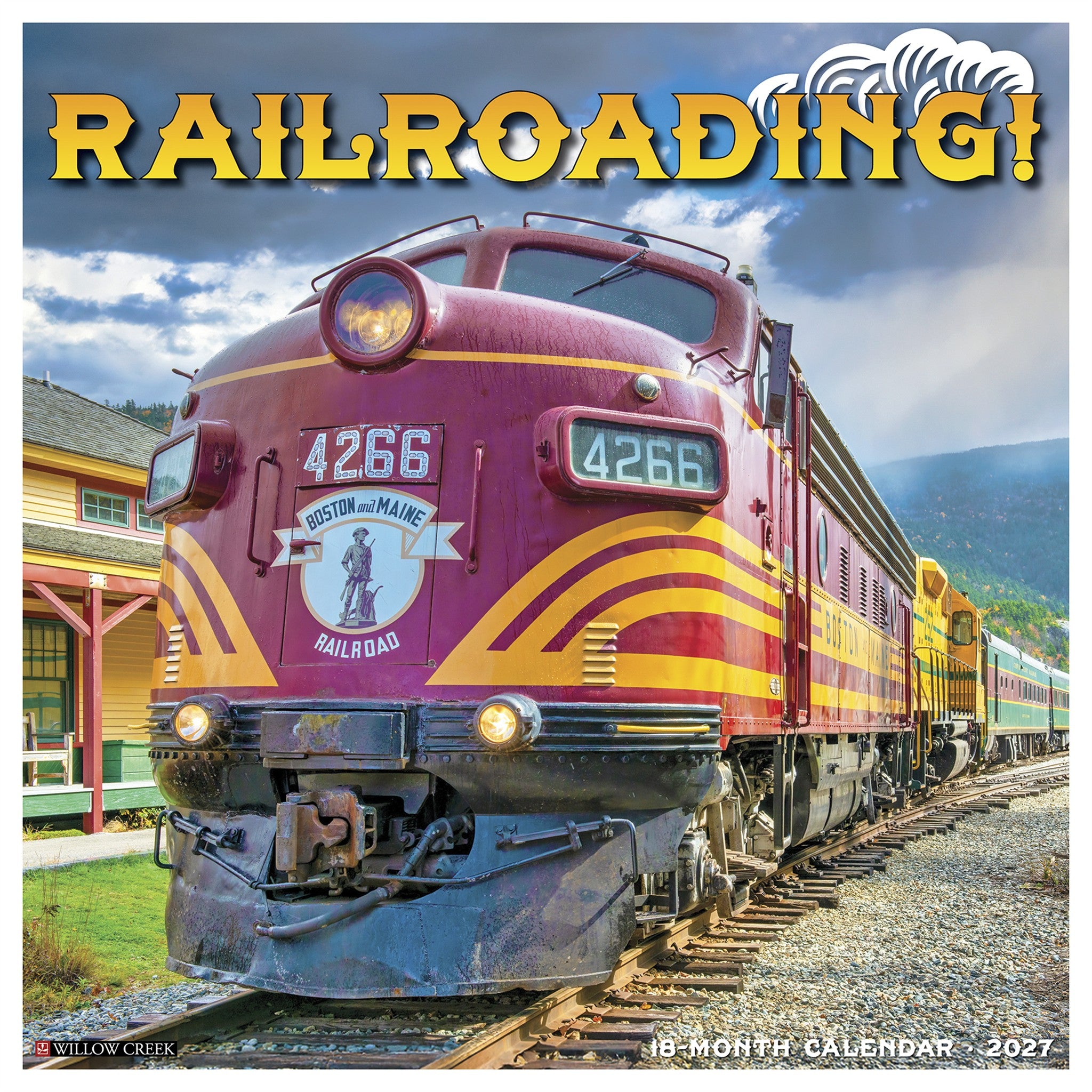 Railroading 2027 Wall Calendar