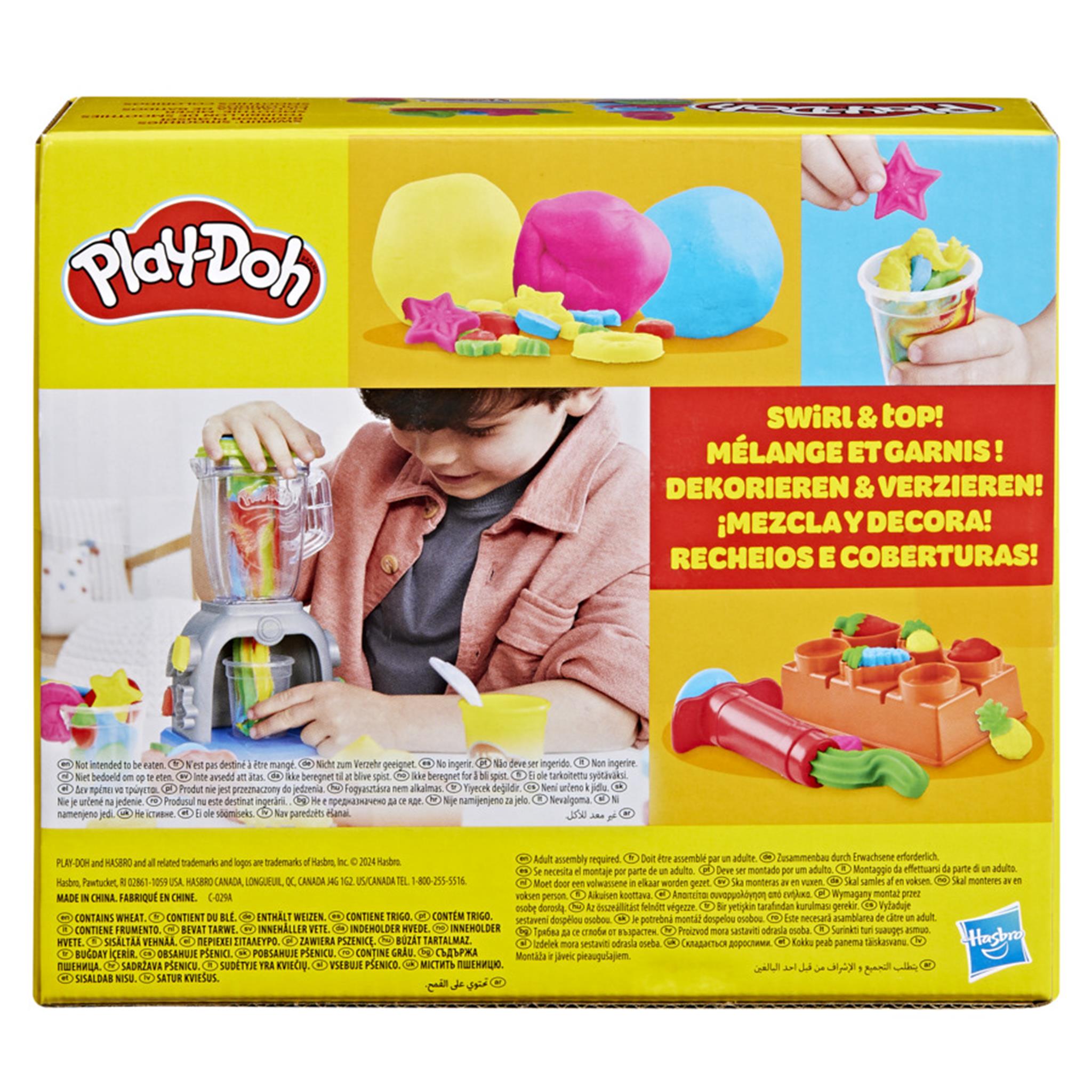 Ensemble de jeu de mixeur à smoothies tourbillonnants Play-Doh