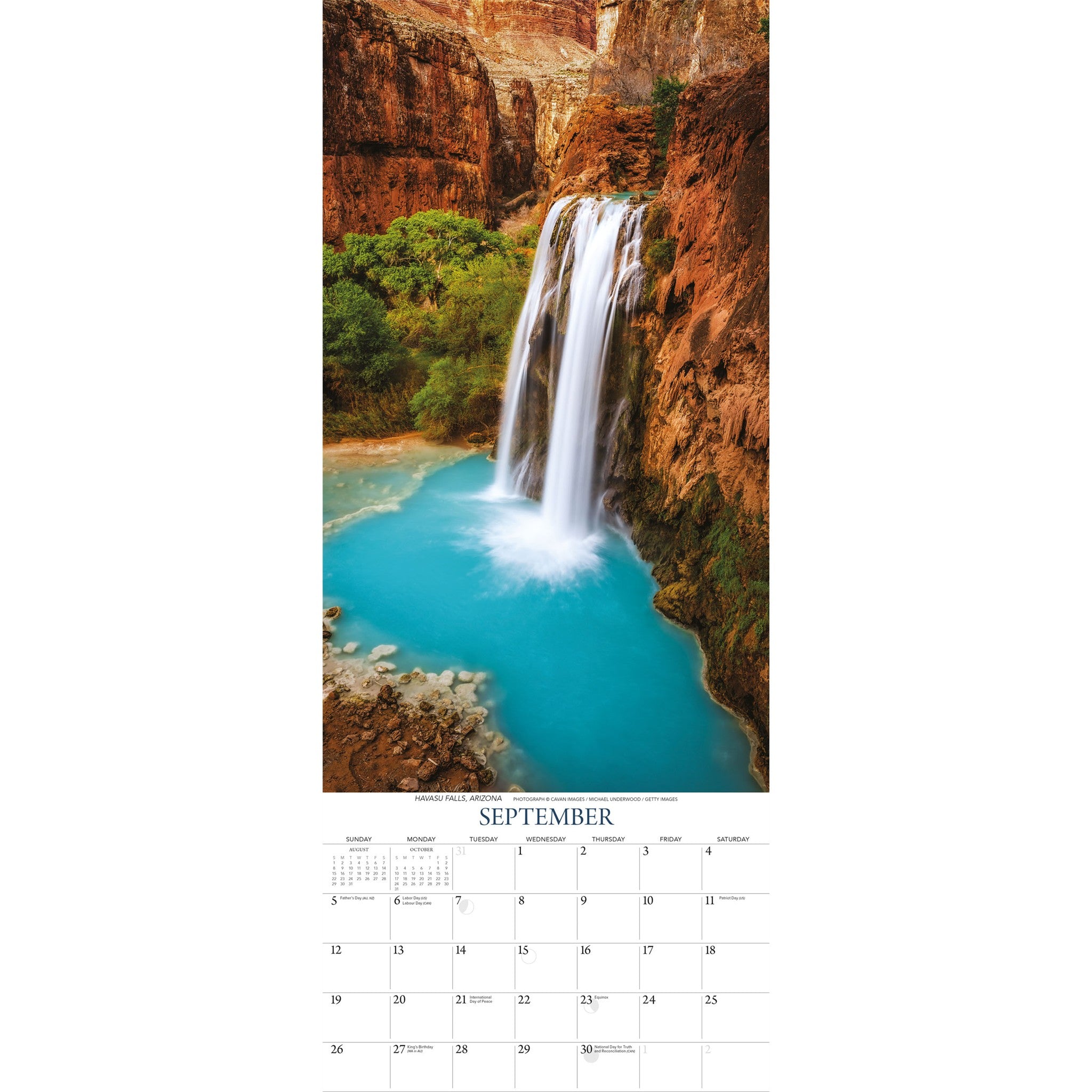 Falling Waters 2027 Poster Calendar