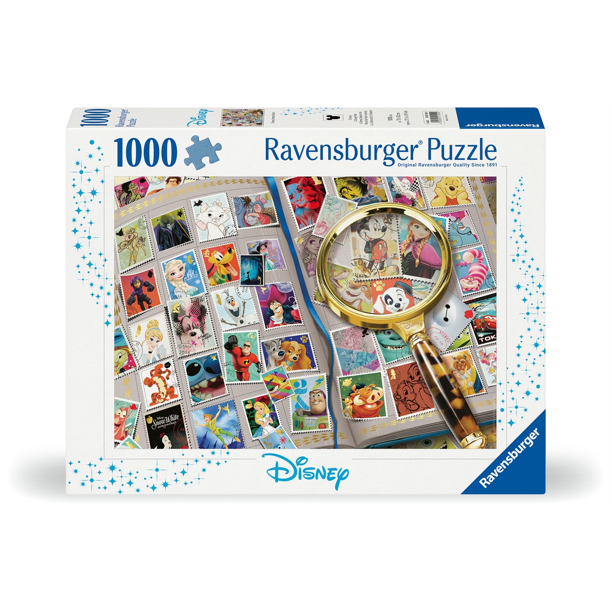 Disney Stamp Album 1000 Piece Puzzle