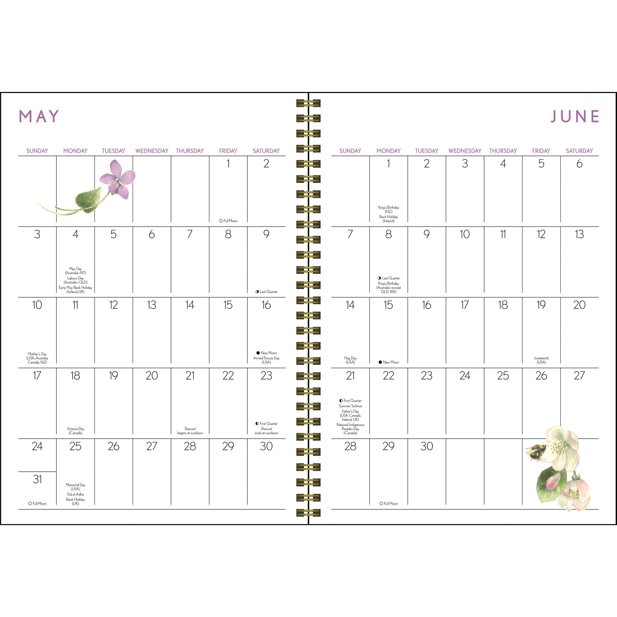 Marjolein Bastin Nature's Inspiration 2026 Engagement Calendar