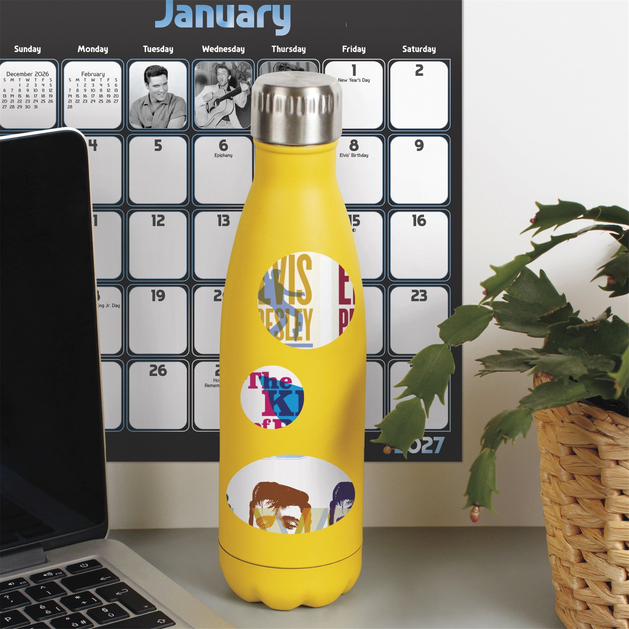 Calendrier mural Elvis Presley collector 2027 – En ligne seulement