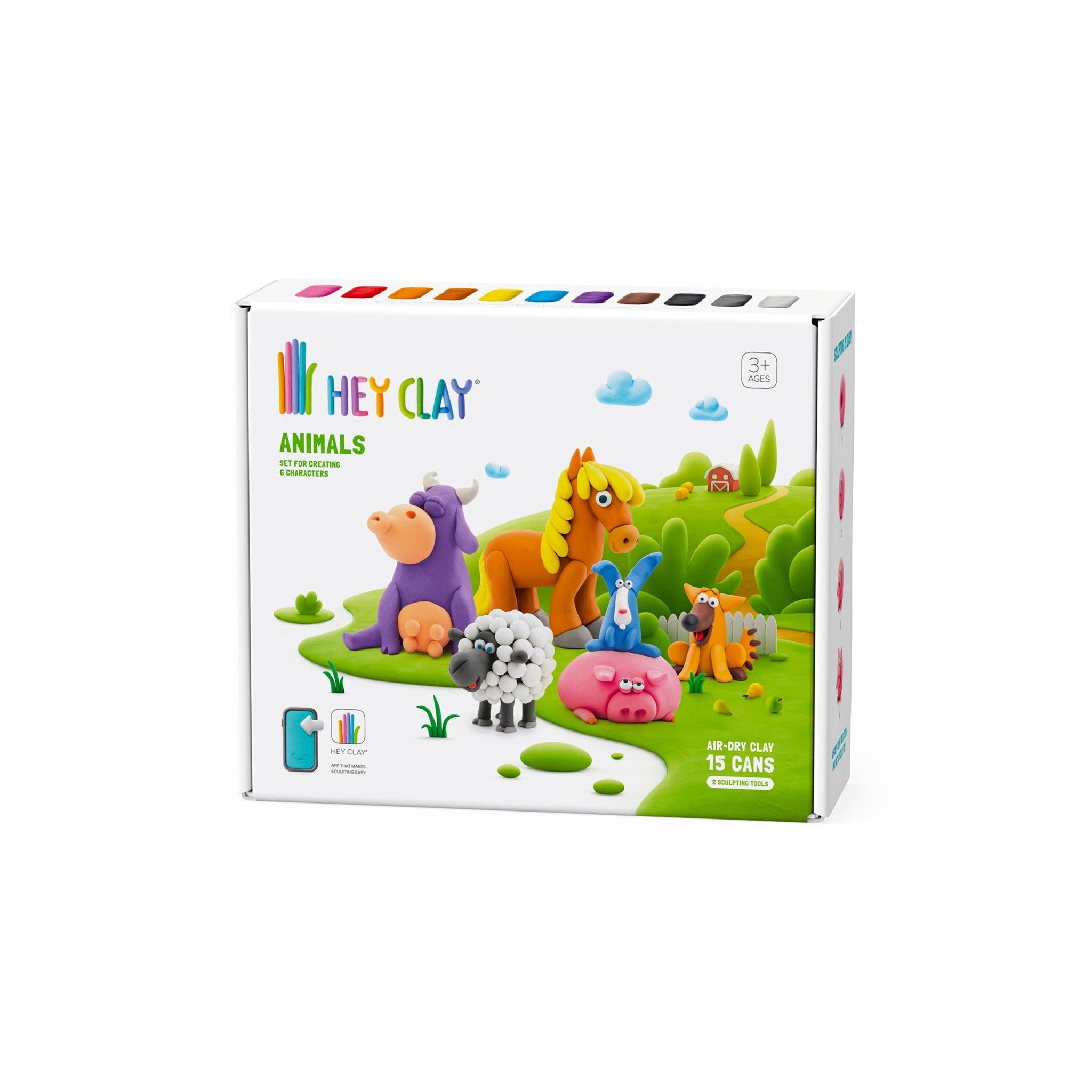Animals Hey Clay (15 Cans)